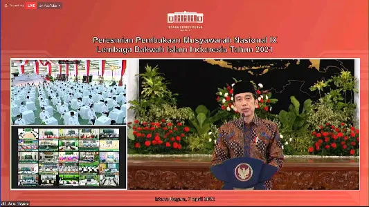 Ini Empat Pesan Presiden Jokowi Usai Buka Munas LDII ke IX