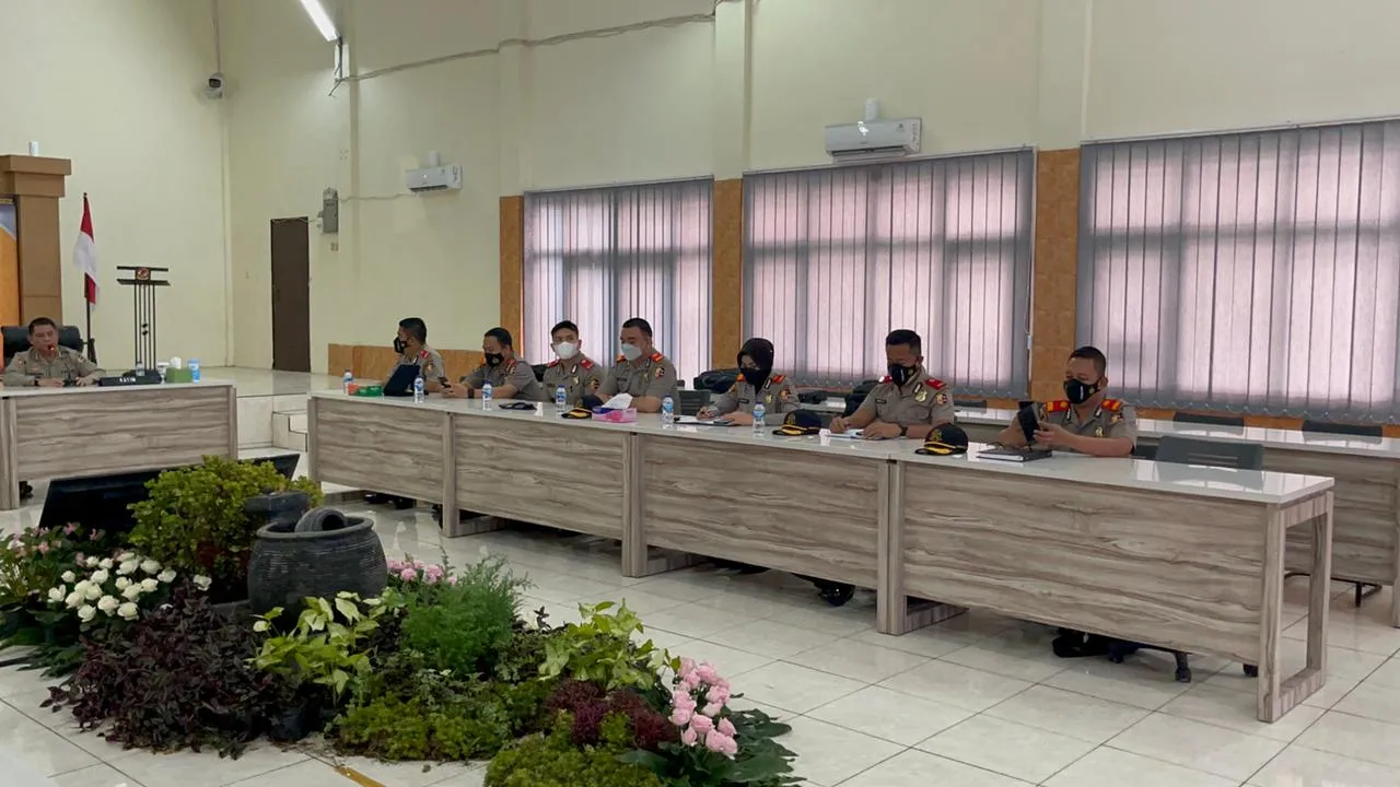 Serdik Sespimmen Angkatan 61 Lakukan Penelitian di Polres Cimahi