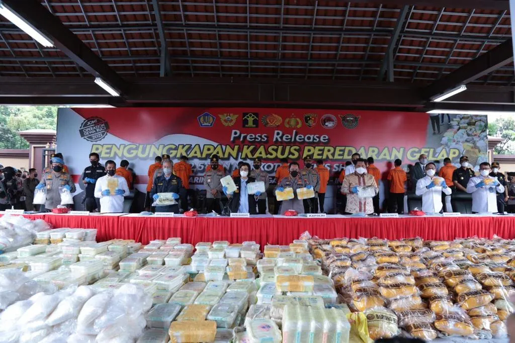Ungkap Peredaran 2,5 Ton Sabu, Kapolri: 10,1 Juta Jiwa Terselamatkan