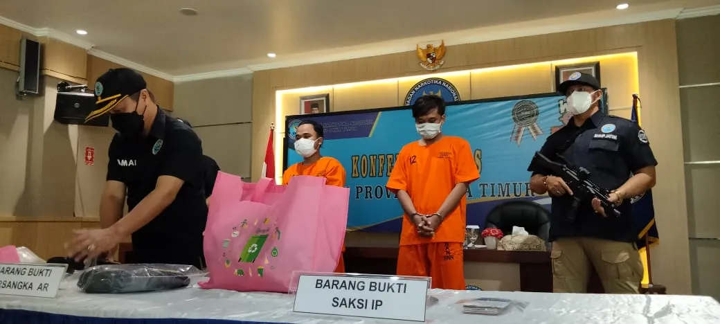 BNNP Jatim Gagalkan 4 Kg Sabu Jaringan Jakarta-Madura