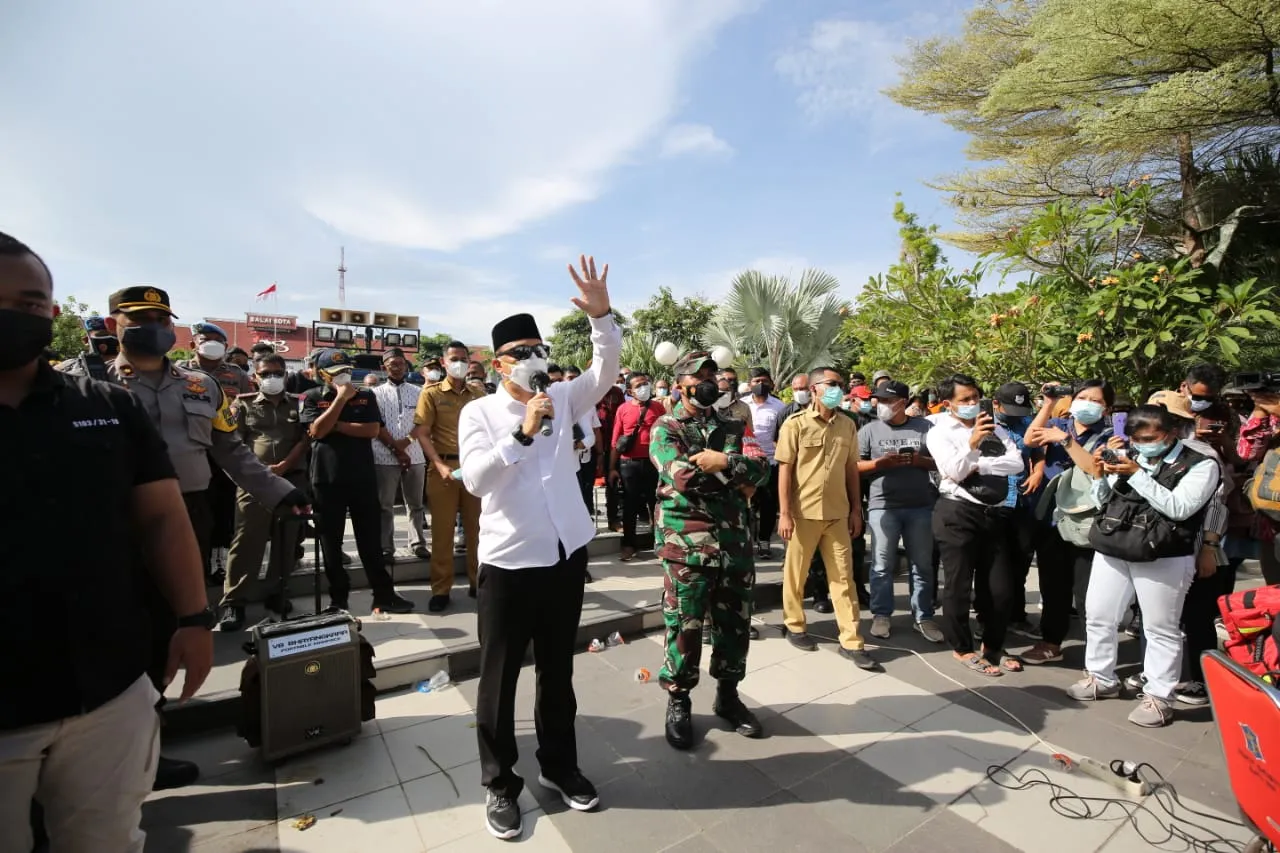 PCNU Surabaya Puji Langkah Wali Kota Eri Cahyadi Temui Warga Madura
