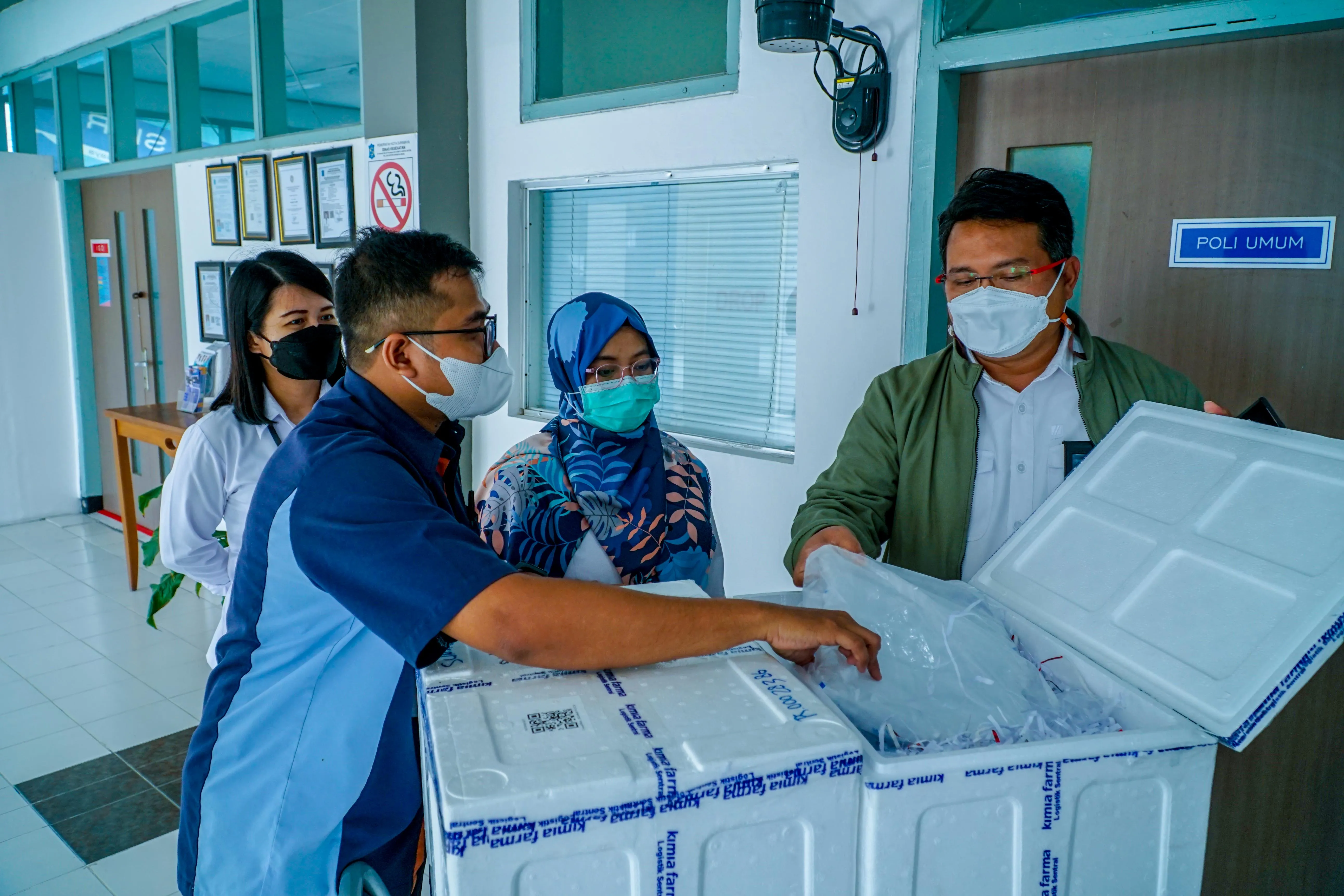 PT SIER Gelar Vaksinasi Sinopharm Perdana di Jatim