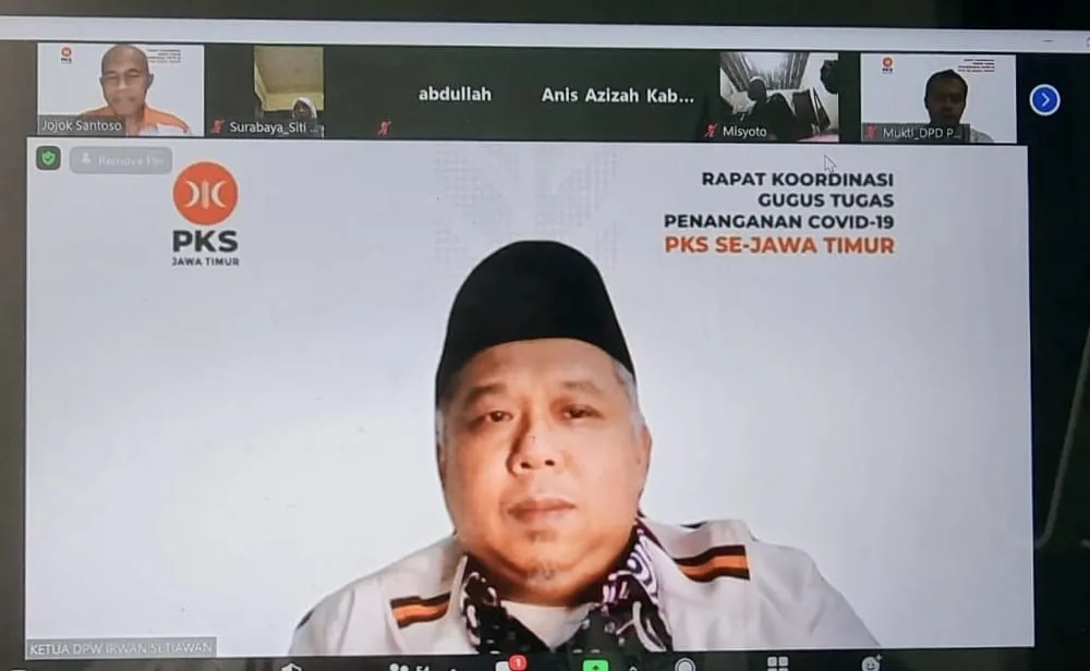 PKS Jatim Ajak Peran Serta Masyarakat dalam Vaksinasi dan PPKM Darurat