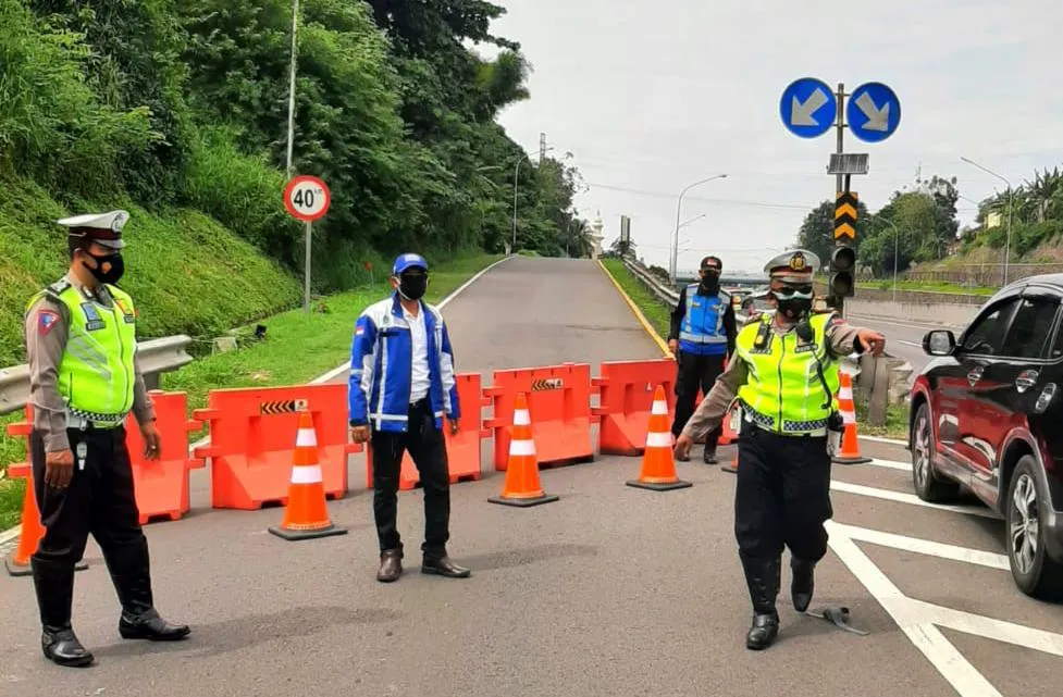 Selama PPKM Darurat, PT Jasa Marga Lakukan Penyekatan di Tol Pandaan-Malang