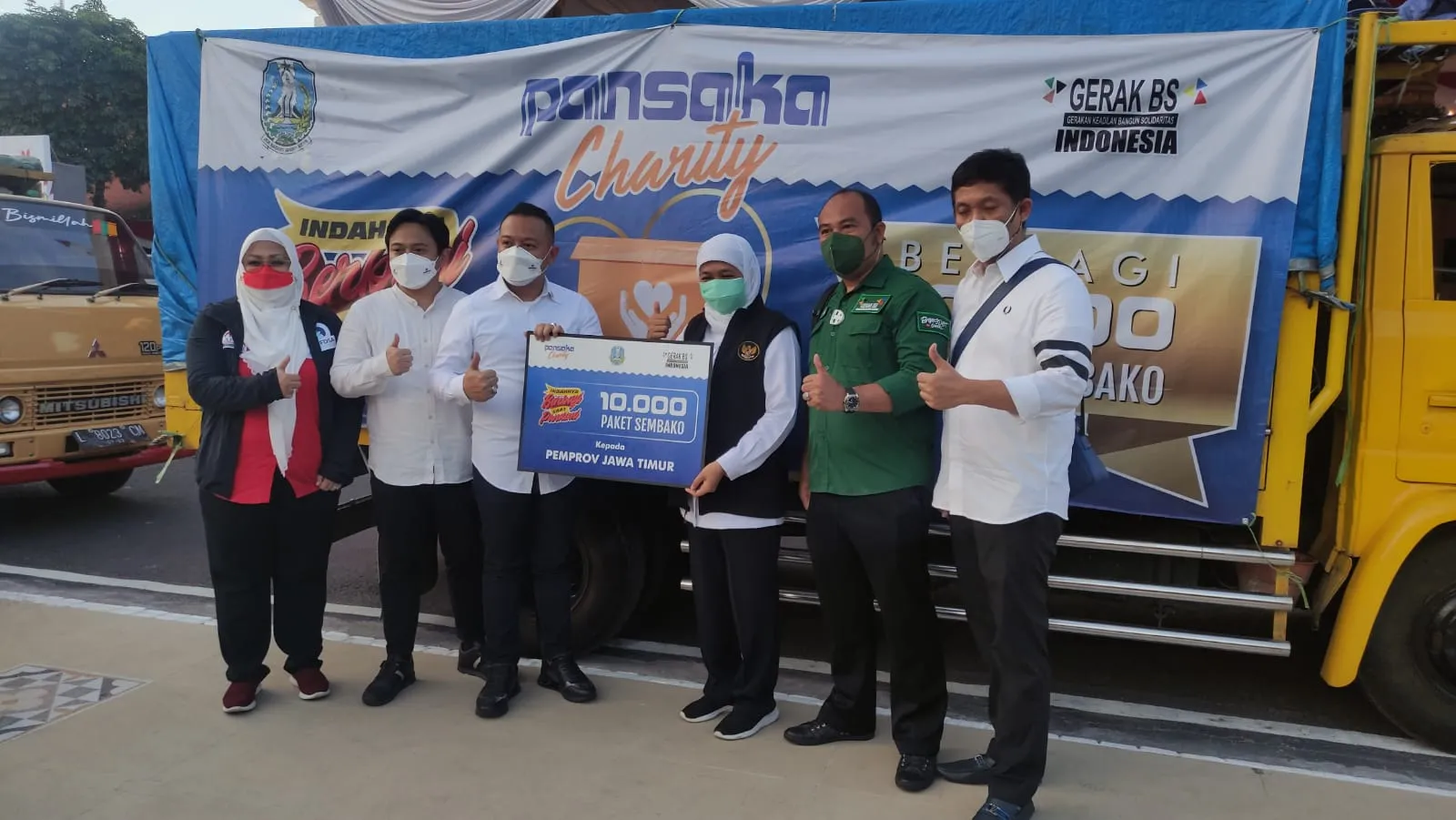 Bantu Warga di Masa Pandemi, Dinar Wahyu CEO Pansaka: Kita Sebar Lebih dari 35 Ribu Goodie Bag Berisi Sembako