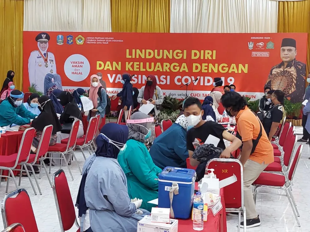 LDII Jatim Gelar Vaksinasi Massal, Bantu Pemerintah Percepat Vaksinasi Covid