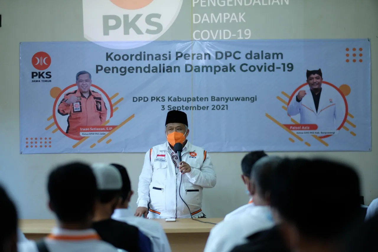 PKS Jatim Berikan Apresiasi pada DPD yang Gelar Vaksinasi