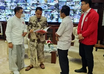 Bertemu Eri Cahyadi, Fraksi PSI Usulkan Gebrakan Transformasi Pasar Surabaya