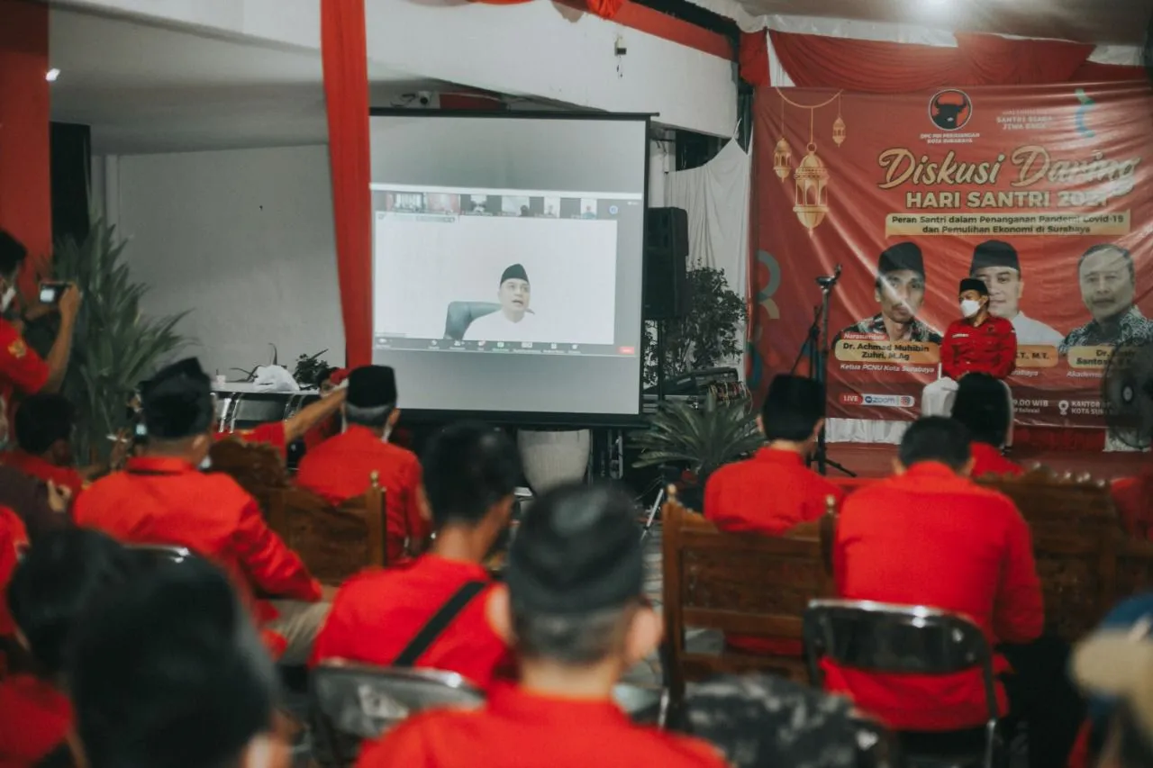 Peringati HSN, PDIP Surabaya: Perkuat Sinergi dengan Santri