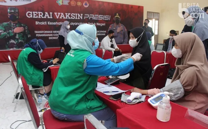 Gelar Vaksin Ponpes Bersama Polda, Ketua LDII Jatim : Bantu Pemerintah Percepat Kekebalan Komunal