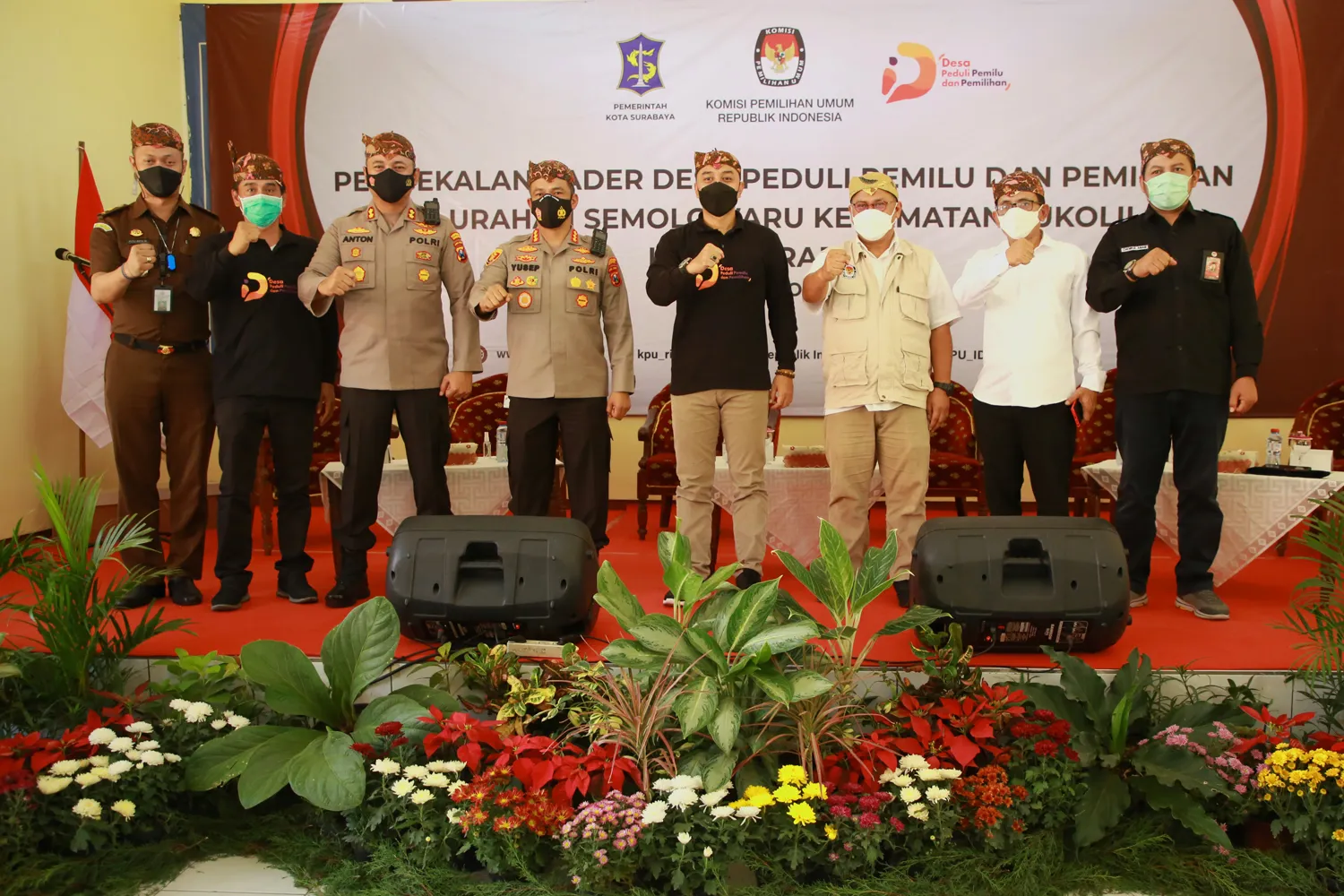 Resmi Dikukuhkan, Kader DP3 Garda Depan Sukseskan Pemilu di Surabaya