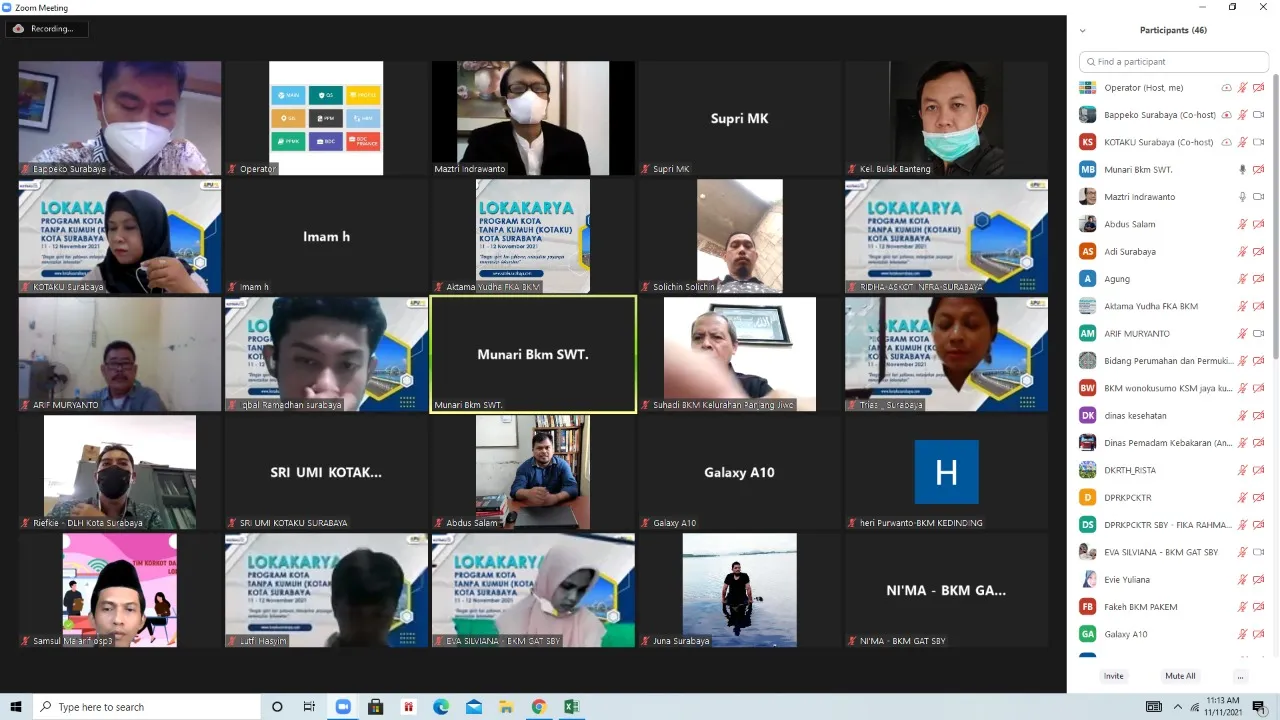 Program Kotaku Dorong Pemkot Surabaya Perbarui SK Kawasan Kumuh