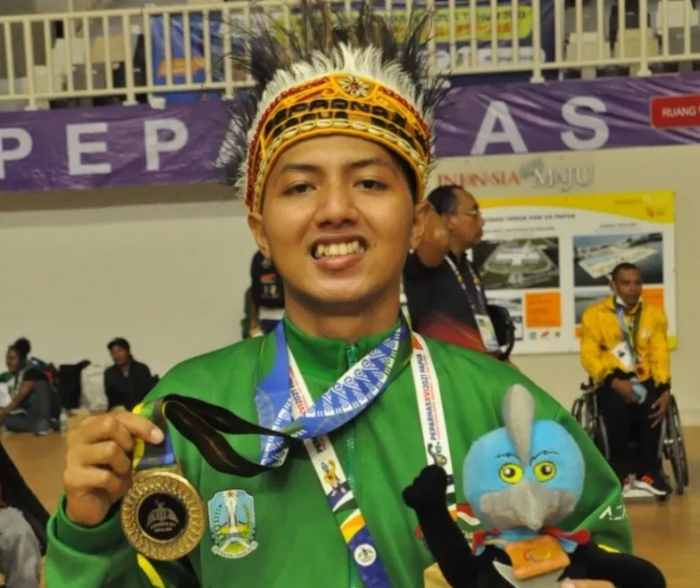 Tim Tenis Meja Jatim Raih Medali Emas di Peparnas Papua 2021