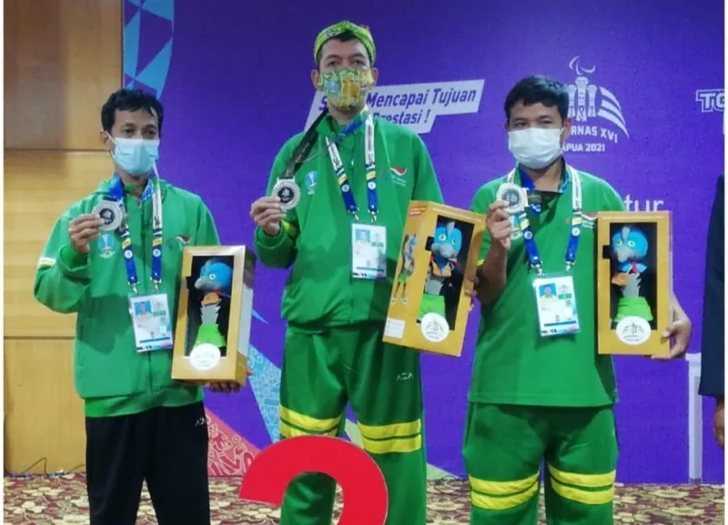 Peparnas XVI Papua, Tim Catur Jatim Raih Dua Medali Perak