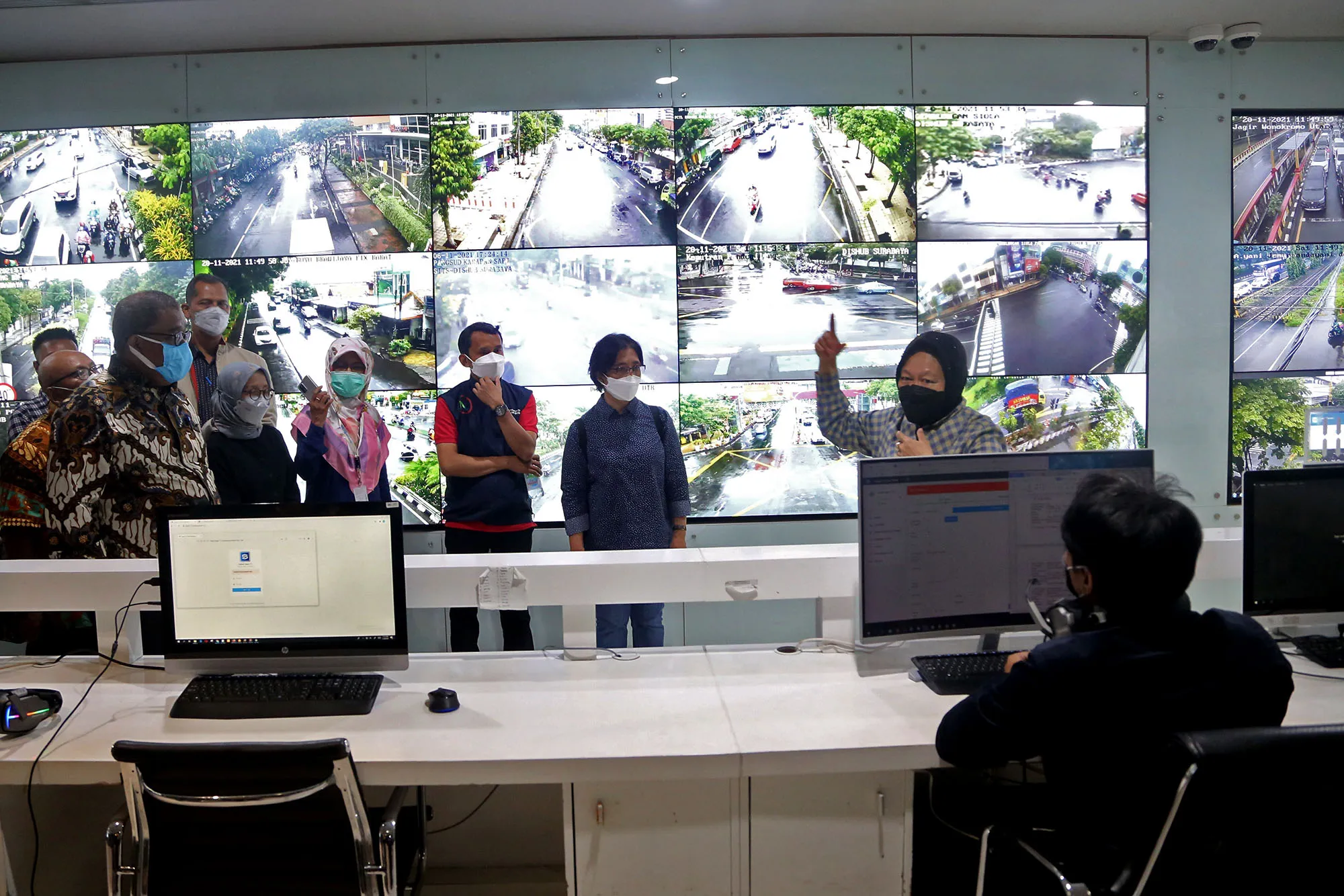 Command Center 112 Surabaya jadi Percontohan Nasional