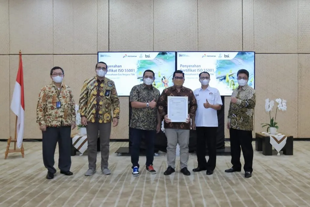 Raih ISO 55001, PGN: Mendorong Pengelolan Asset Lebih Baik