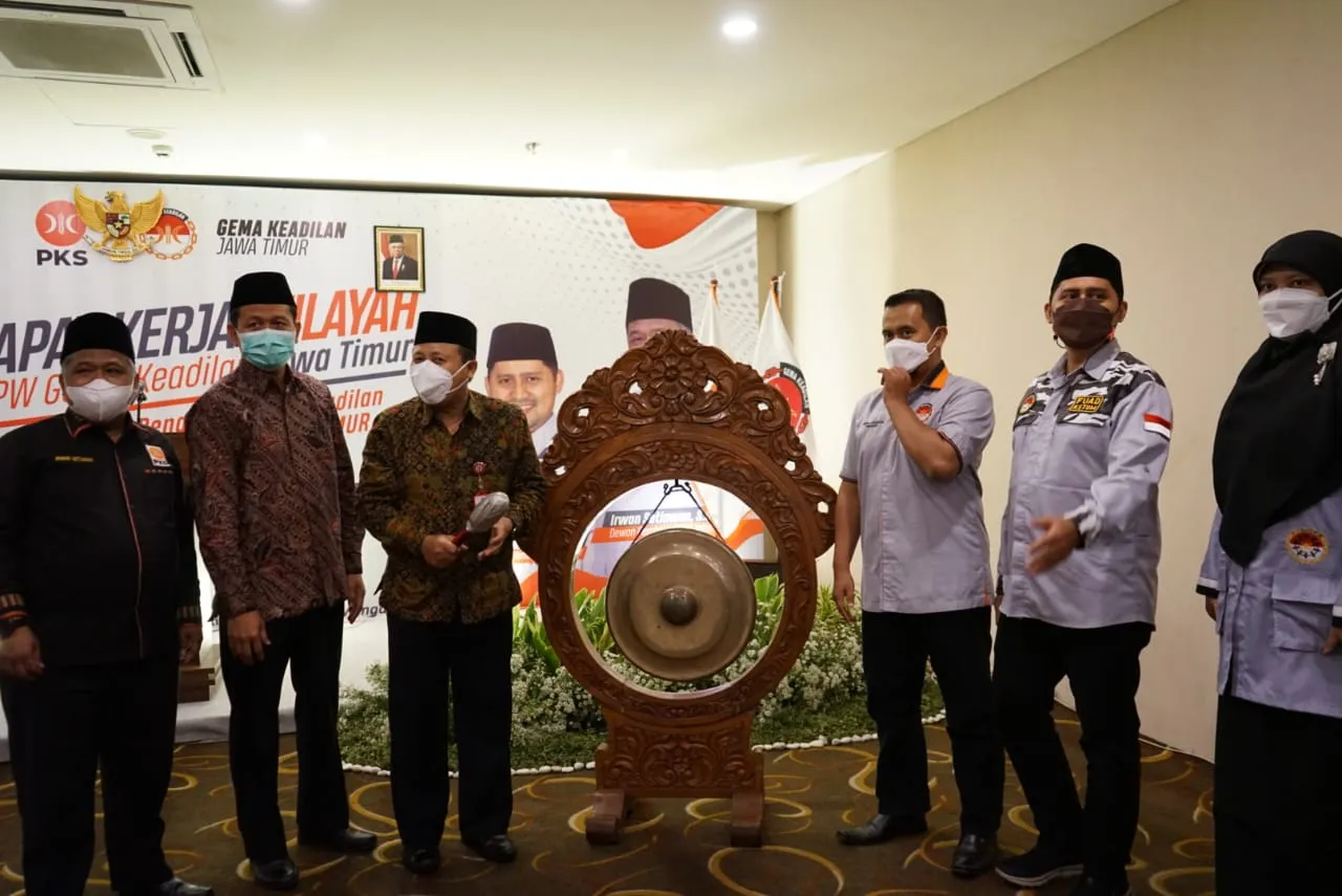 Rakerwil Gema Keadilan Jatim Ajak Milenial Perjuangkan NKRI Melalui Parlemen dari PKS