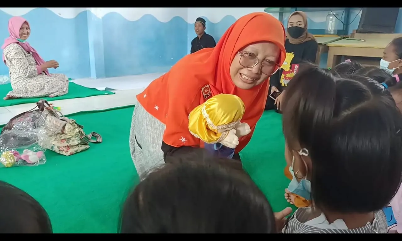 PKS Jatim Beri Trauma Healing Bagi Anak Korban Erupsi Semeru