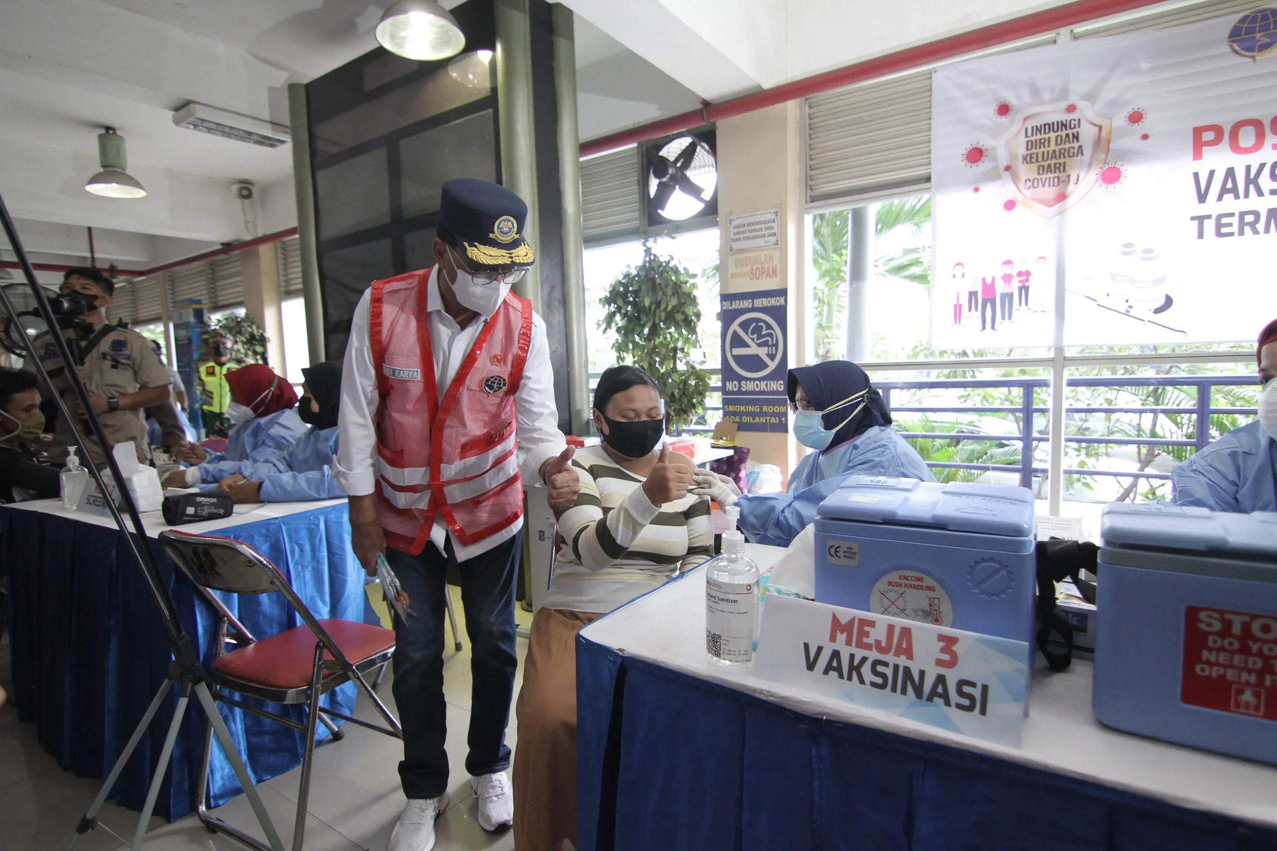 Jelang Pergantian Tahun, Menhub Tinjau Kesiapan Terminal Bungurasih Surabaya