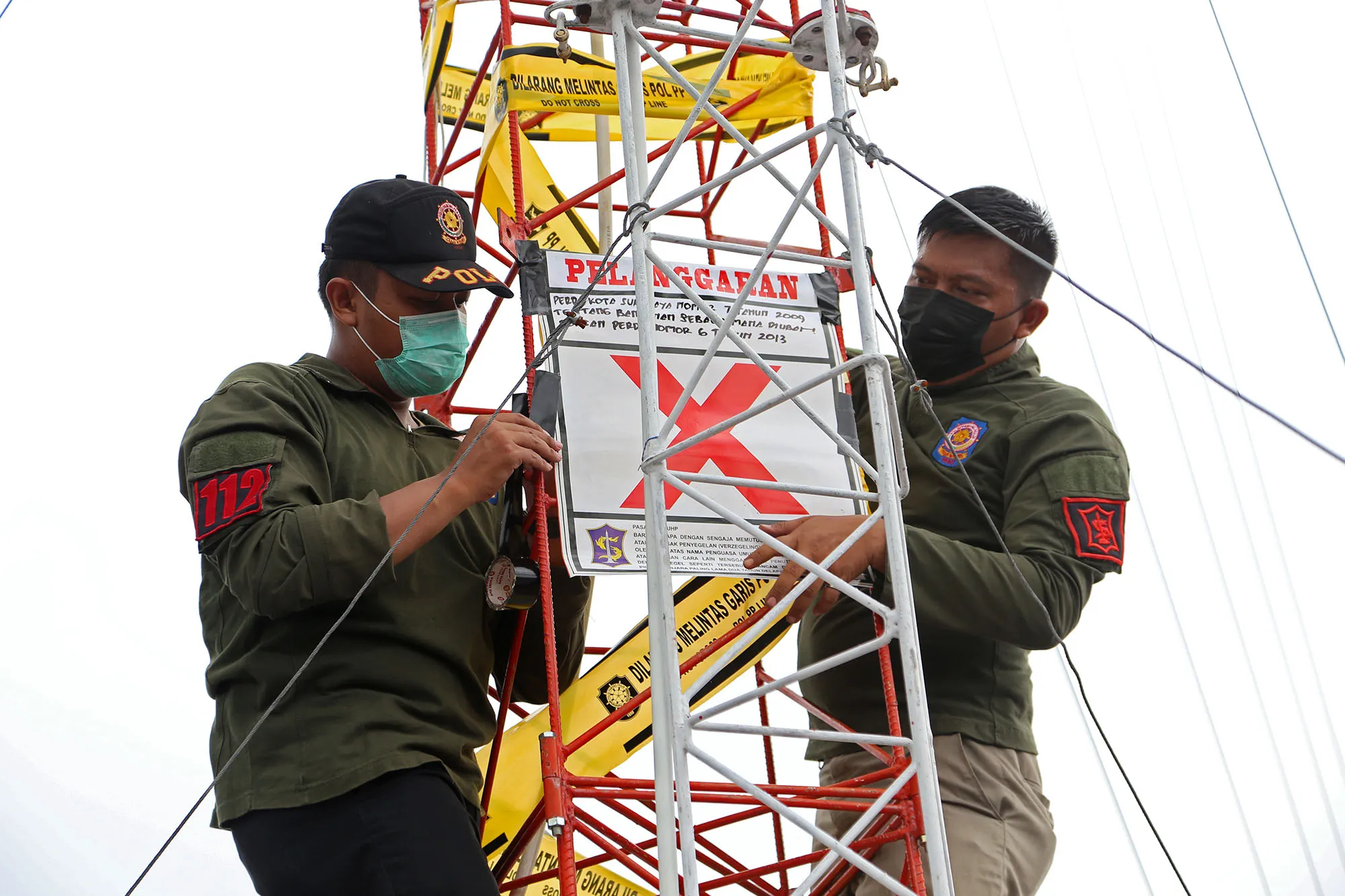 Pemkot Surabaya Segel 5 Menara Telekomunikasi Tak Ber-IMB