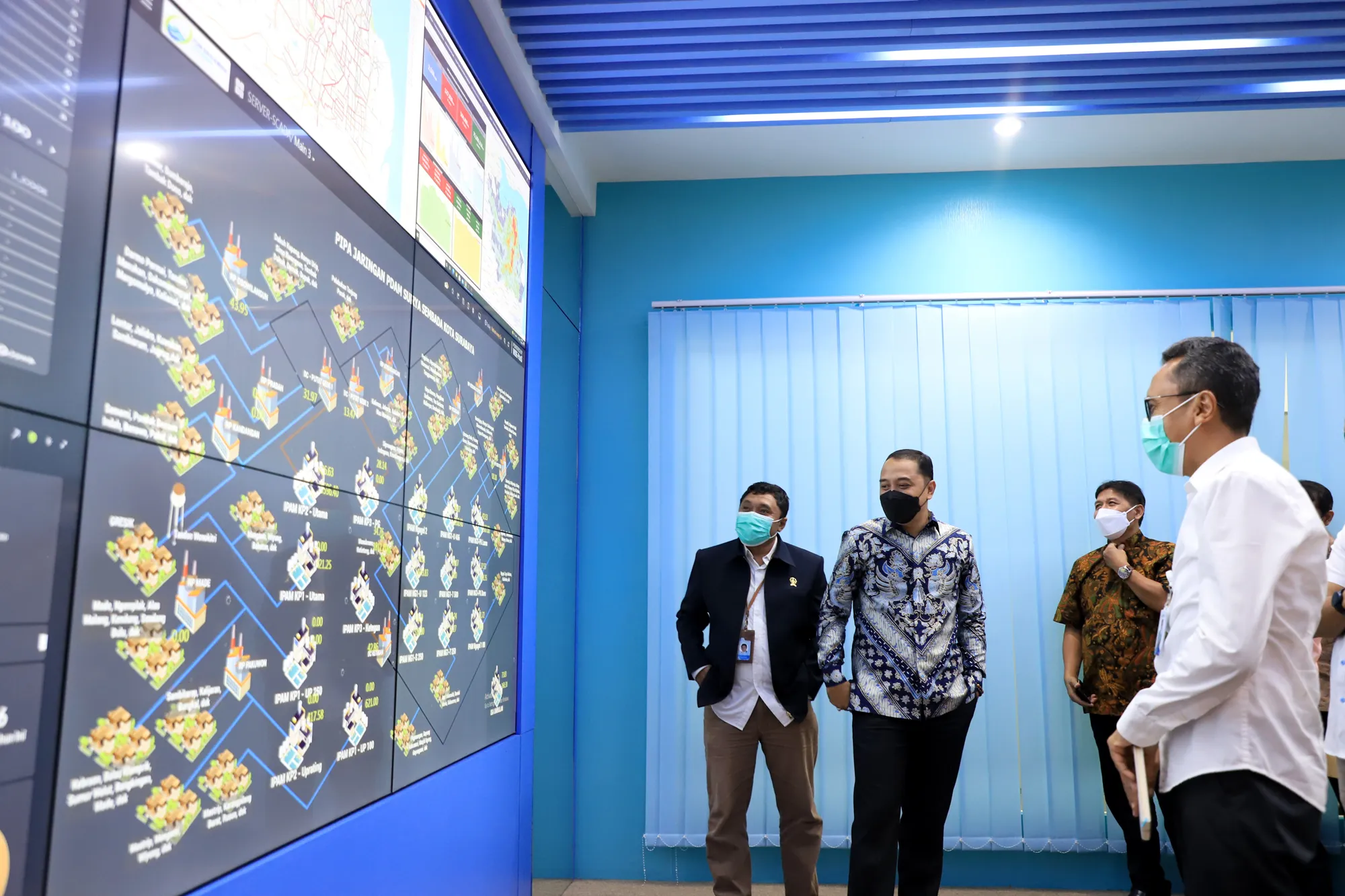 HUT PDAM Ke-45, Wali Kota Eri Minta Tak Ada Wilayah di Surabaya Tak Teraliri Air