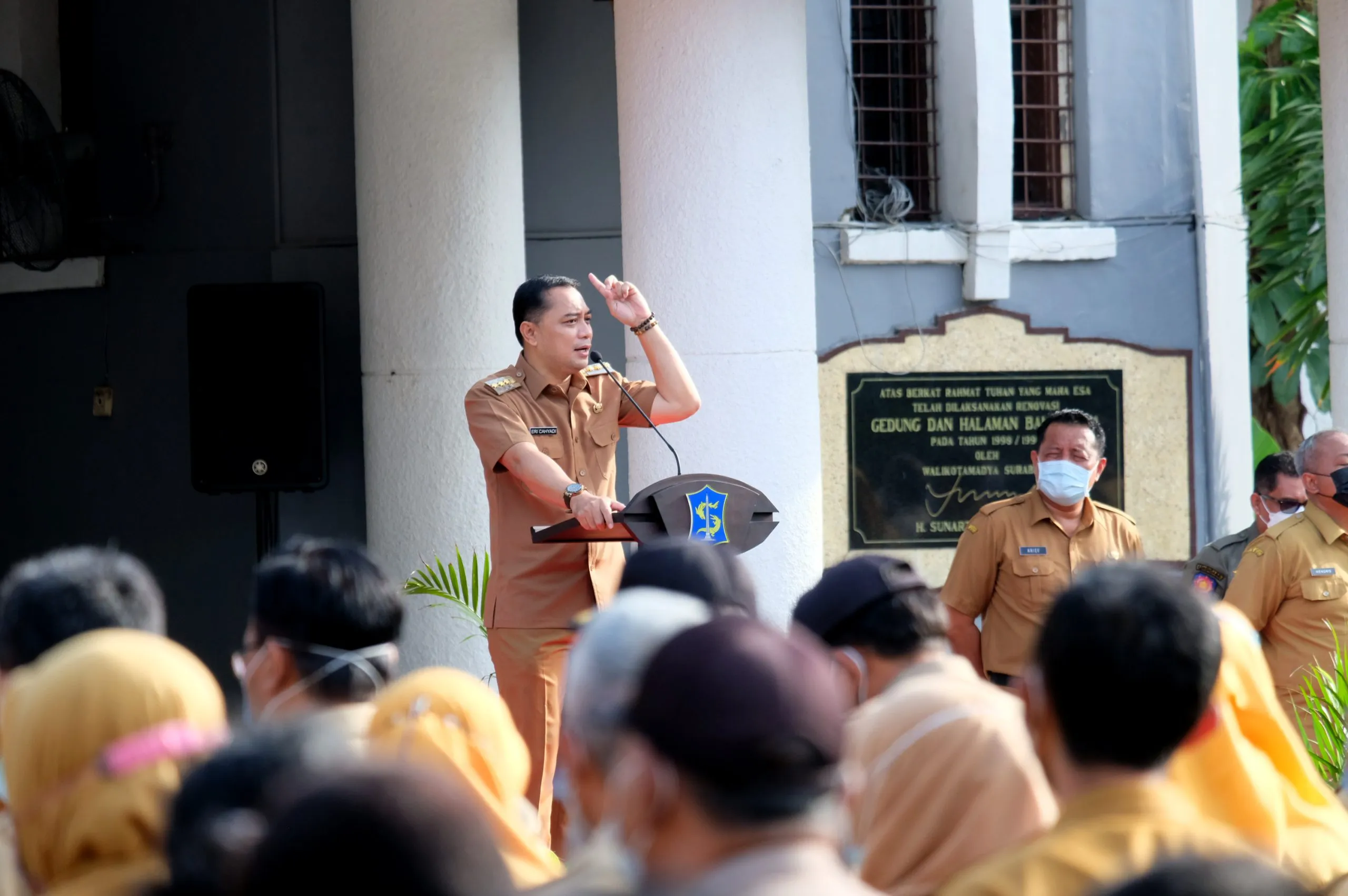 Wali Kota Eri Minta Camat dan Lurah Kerja Kolaborasi Atasi Anjal Hingga Bangli