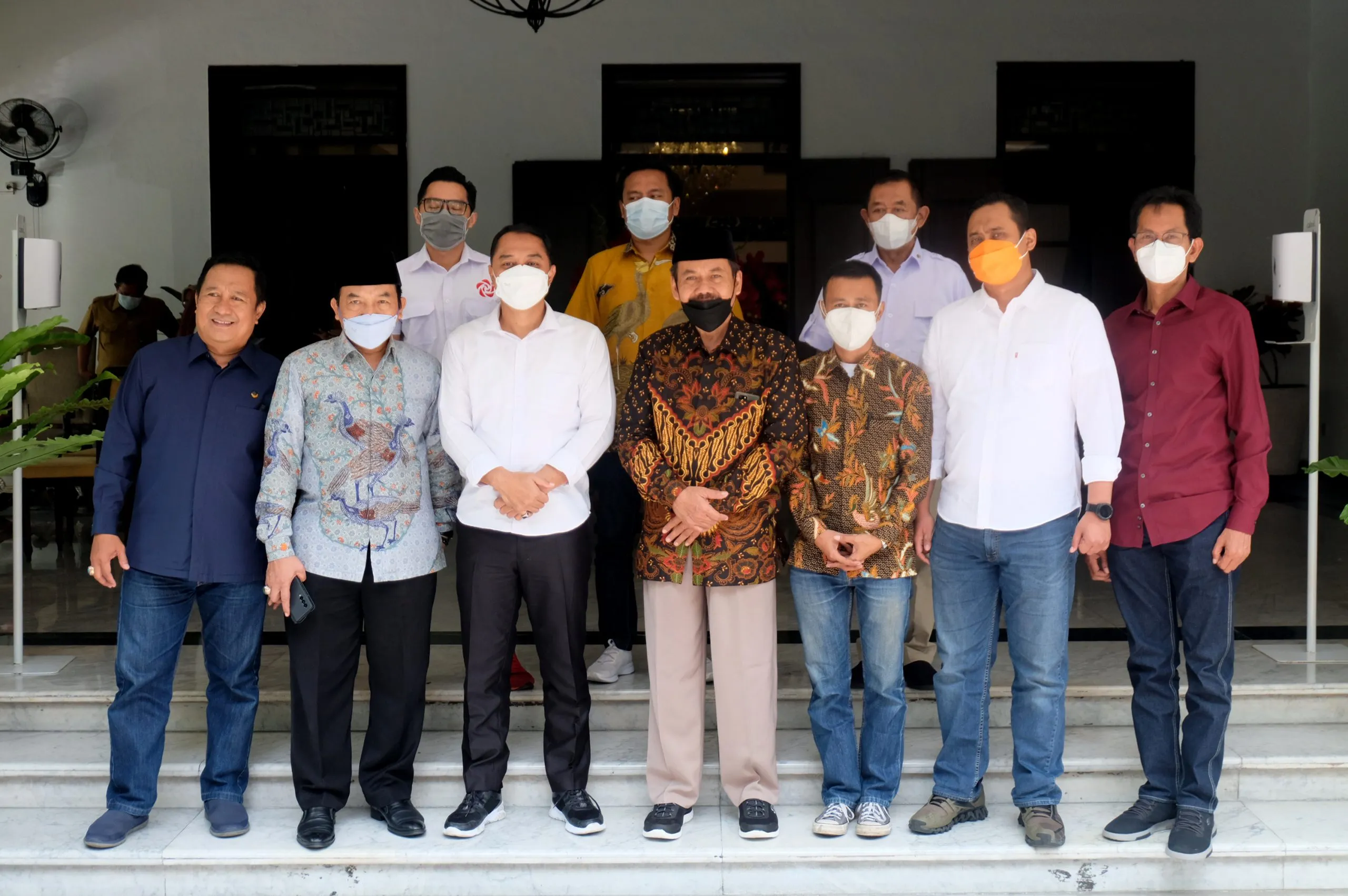 Wali Kota Eri Ajak 10 Pimpinan Parpol Ikut Sosialisasi Penguatan Prokes