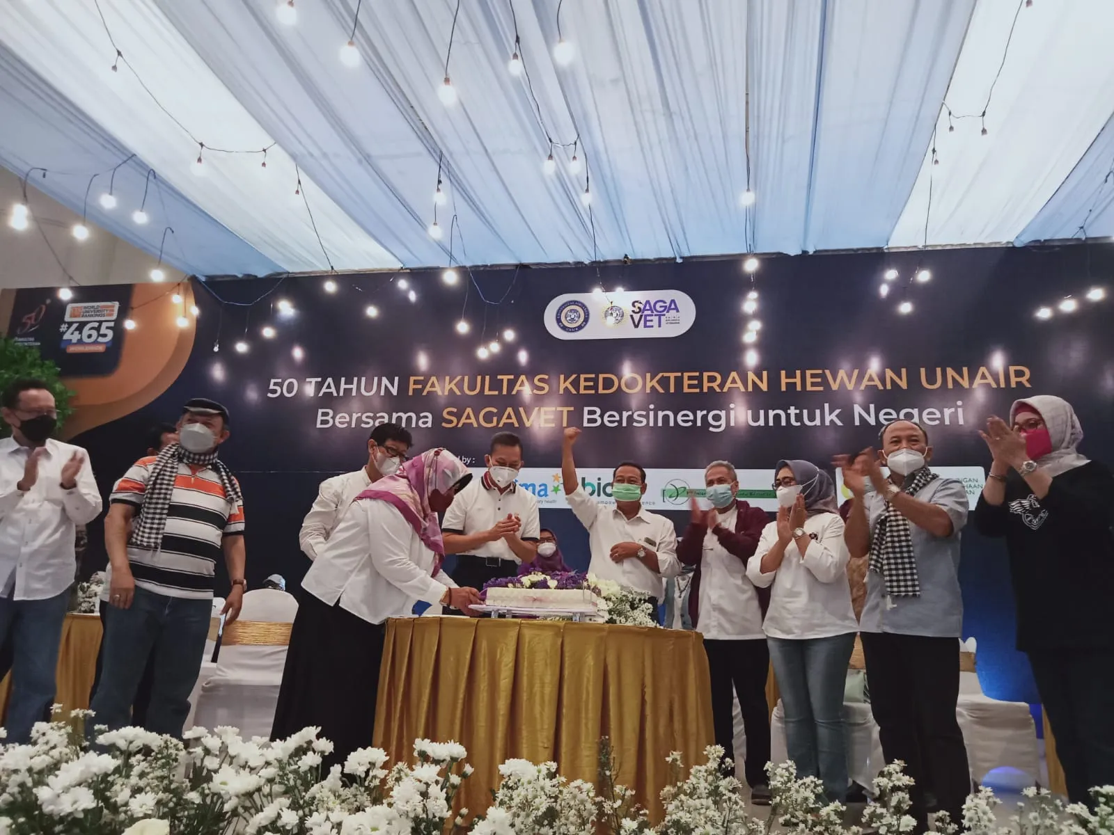 Dies Natalis ke-50 FKH Unair dan SAGAVET: Momentum Tingkatkan Soliditas Para Alumni
