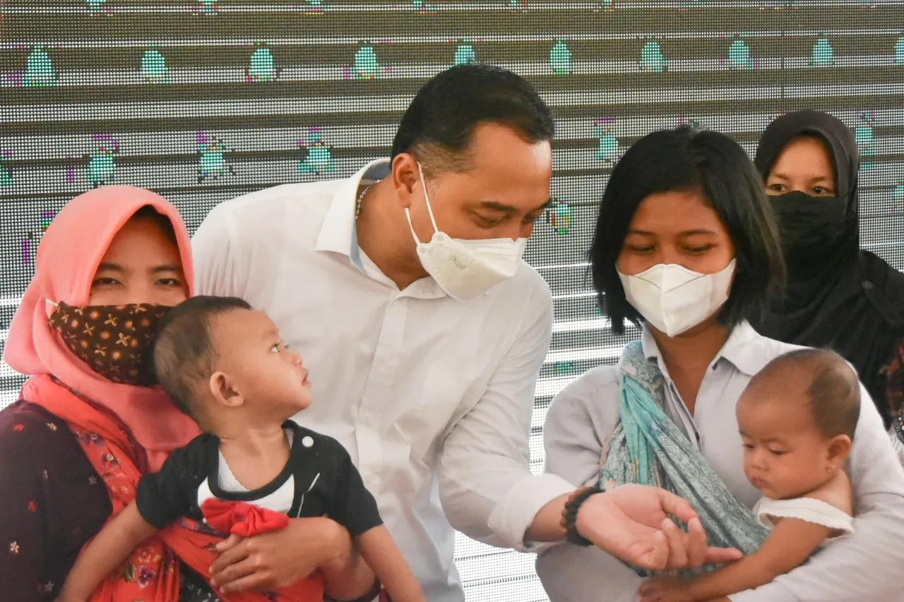 Tiga Bulan, Stunting di Surabaya Turun Drastis dari 5.727 Kini 1.657
