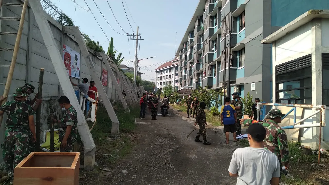 Ratusan Warga Paguyuban Rusun Sumur Welut Surabaya Satukan Tekad Lawan Wabah DBD