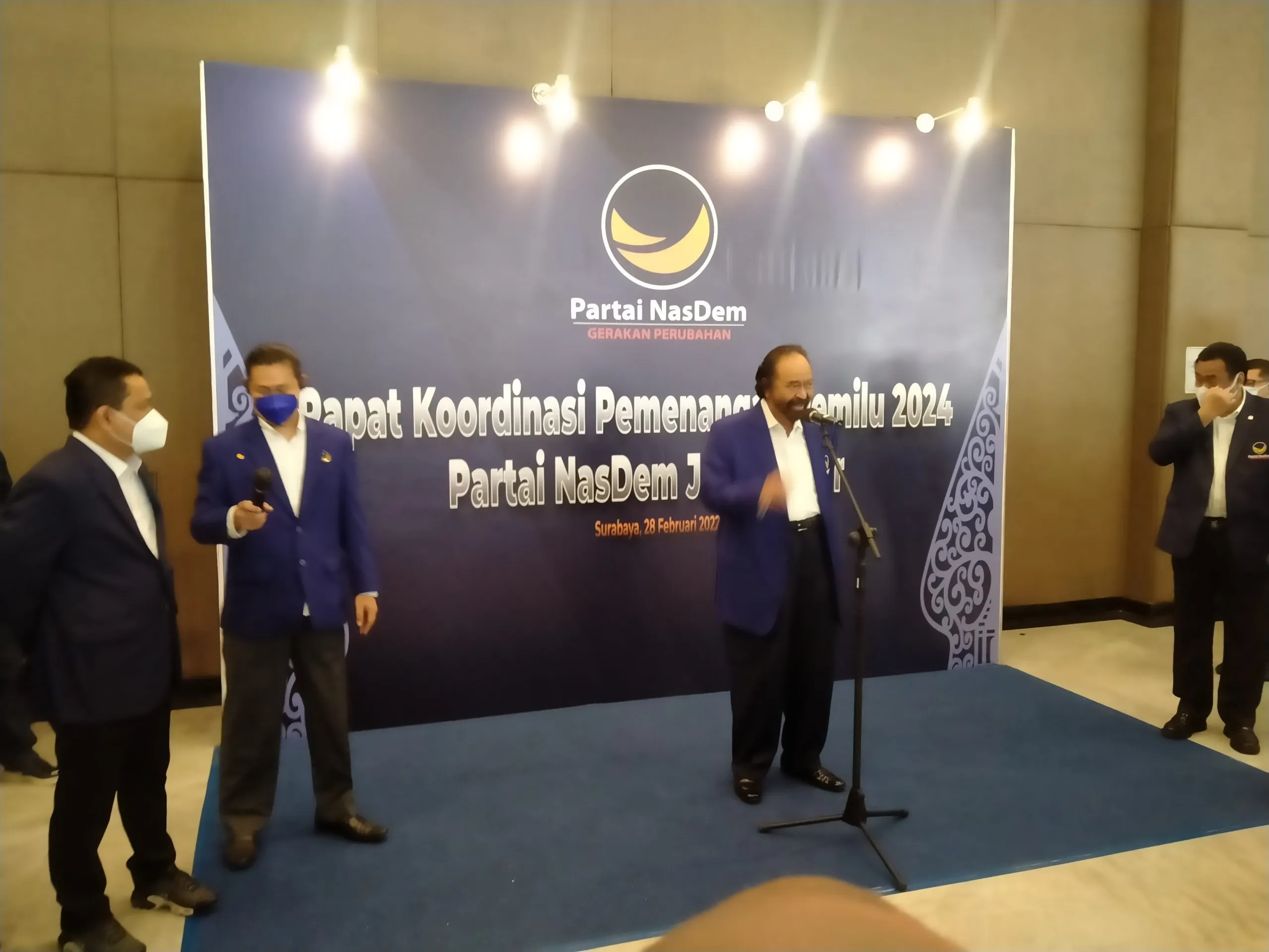Terkait Wacana Jabatan Presiden 3 Periode, Surya Paloh: Tidak Tertarik untuk Dibahas