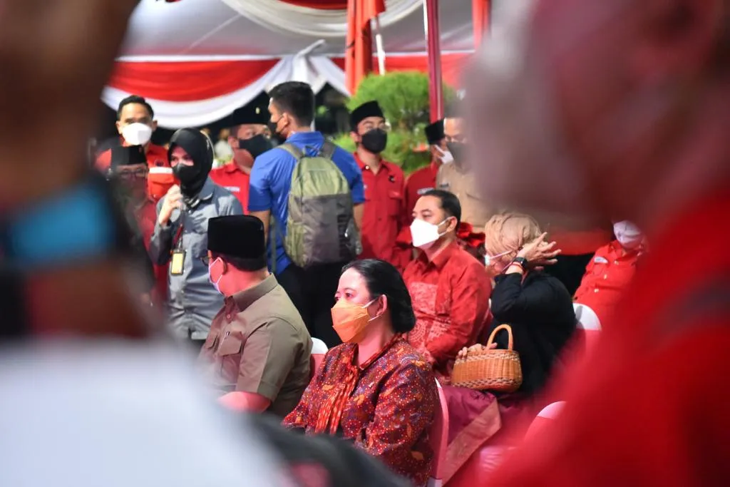 Sambut Puan, Kader PDIP Surabaya Teriakkan Yel-Yel “Puan Maharani Presiden”