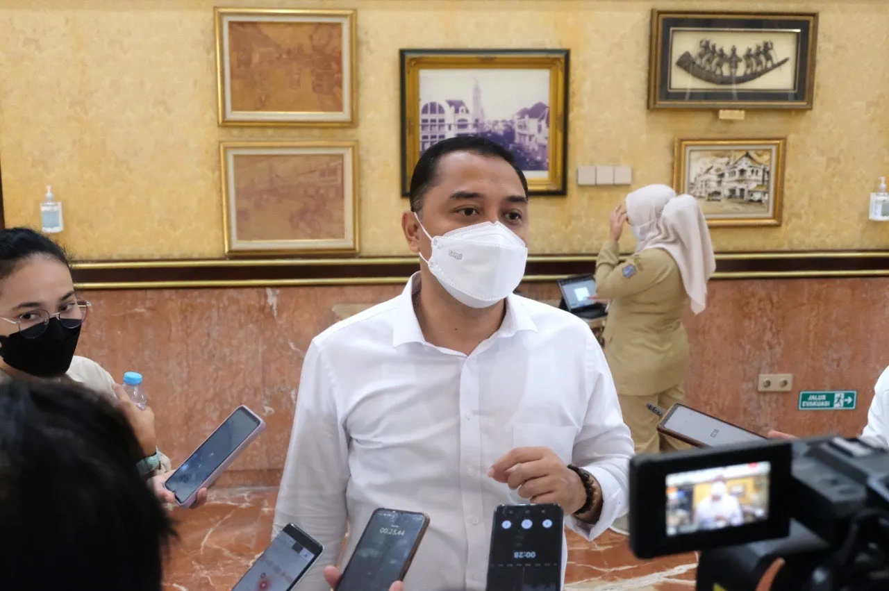 Surabaya PPKM Level 2, Surabaya PPKM Level 2, Wali Kota Eri Cahyadi: Waktunya Bangkitkan Ekonomi