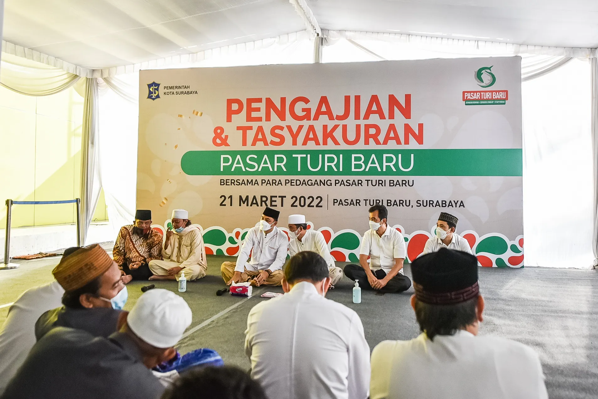 Setelah 15 Tahun Mangkrak, Wali Kota Eri Cahyadi Resmi Buka Pasar Turi Baru
