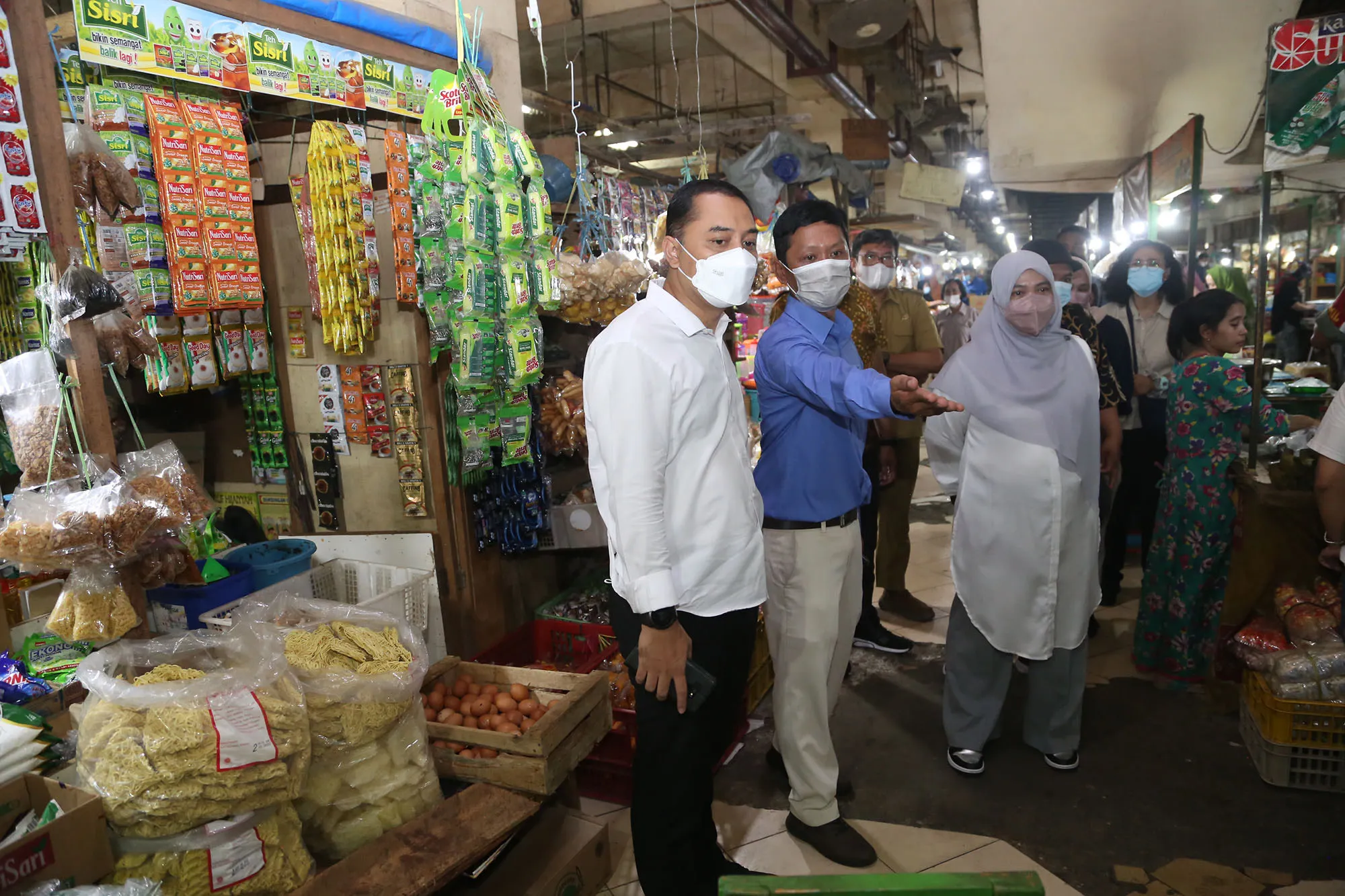 Sambut Idul Fitri, Pasar Tambakrejo Bersolek