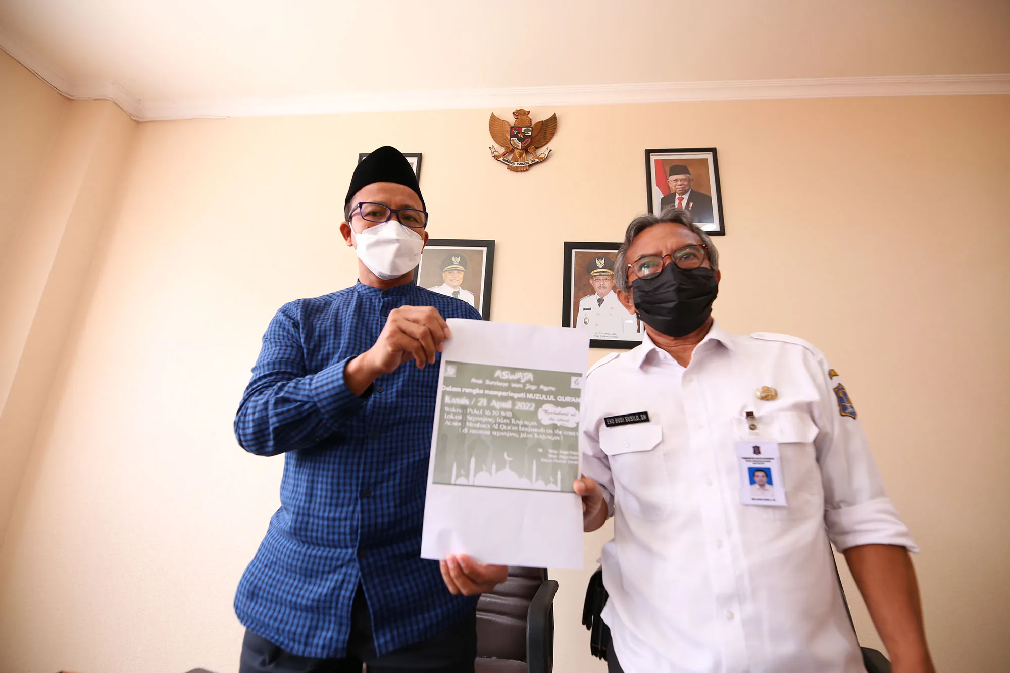 Aswaja Gelar Baca Al-Qur’an di Sepanjang Jalan Tunjungan, Pemkot Surabaya: Belum Ada Izin Masuk