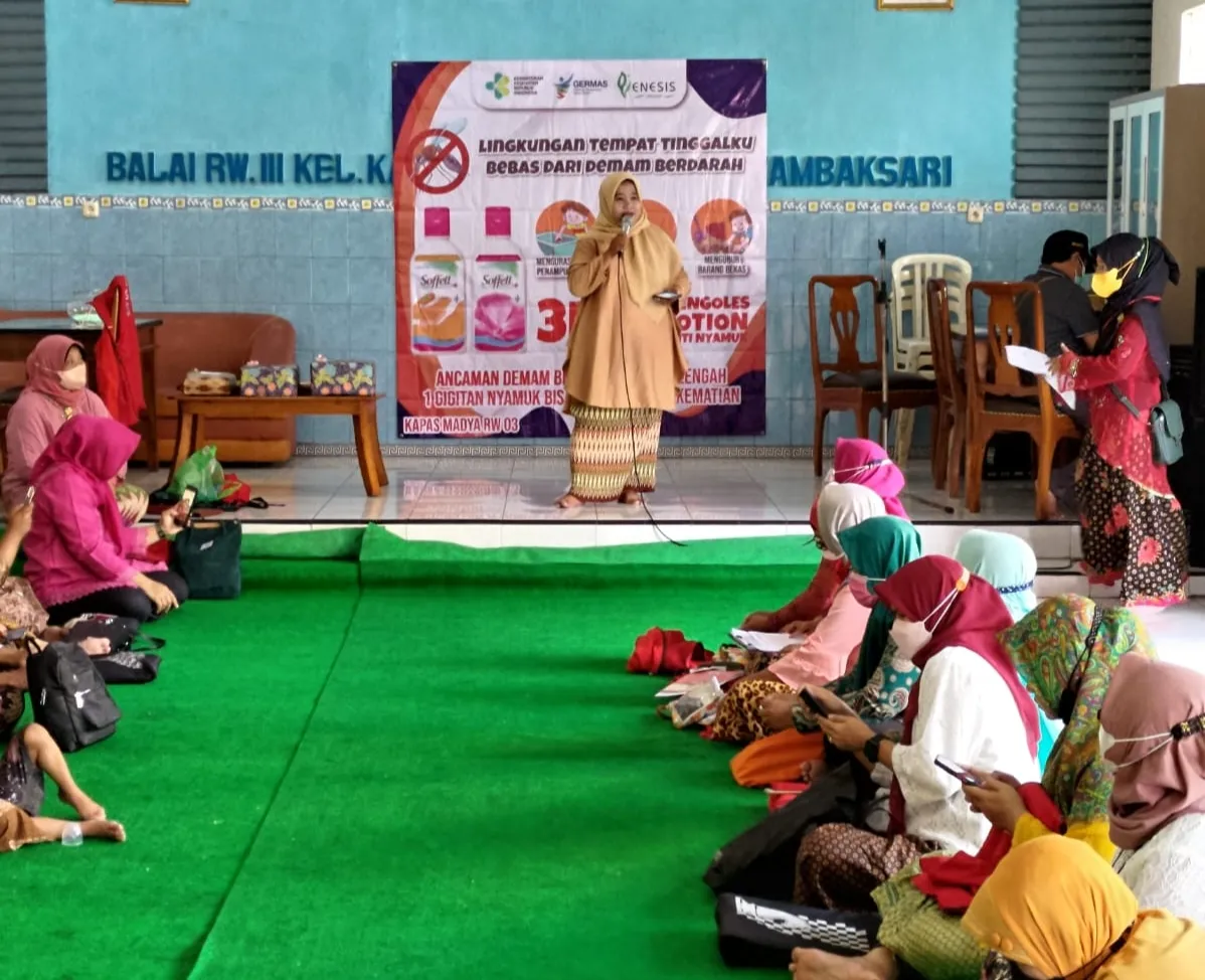 Di Surabaya, Puluhan Kader Jumantik dan Yayasan Enesis Satukan Tekad Cegah DBD