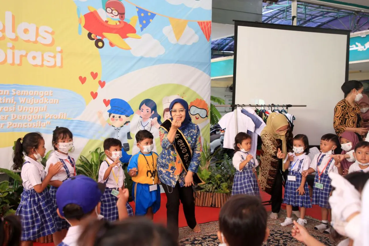 Bunda PAUD Surabaya Kembali Gelar Kelas Inspirasi untuk Anak Usia Dini