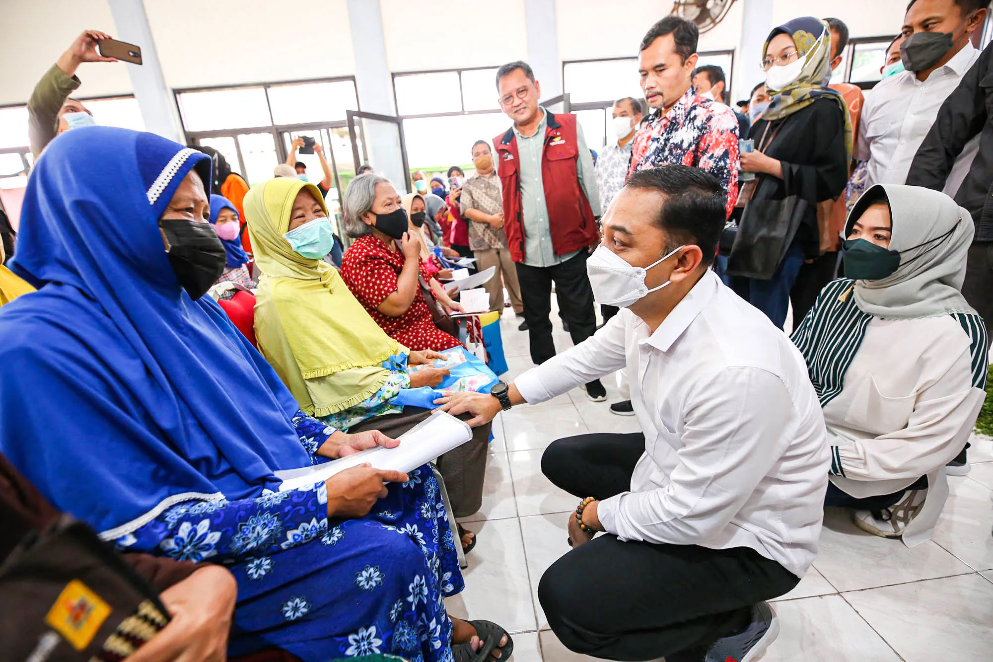 Dirjen Kemensos Apresiasi Pemkot Surabaya Dalam Penyaluran BLT Minyak Goreng Capai 72 Persen