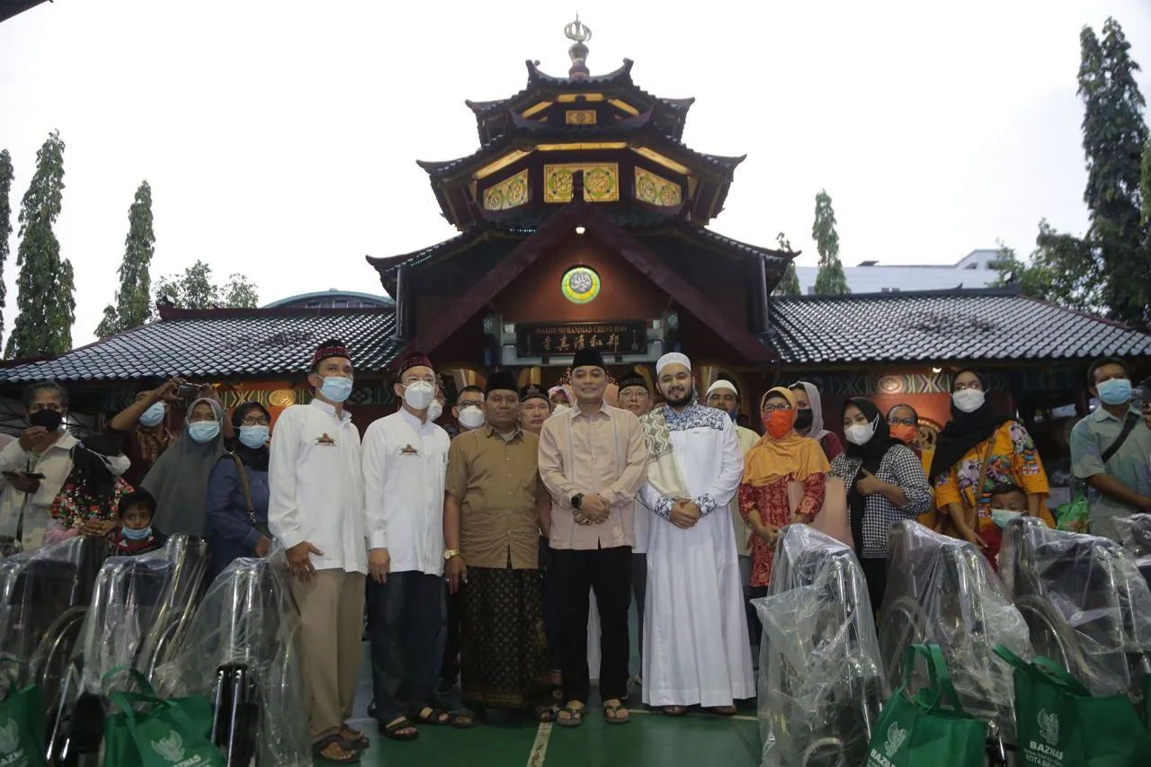 Di Masjid Cheng Hoo, Wali Kota Eri Cahyadi Serukan Toleransi Antar Umat Beragama
