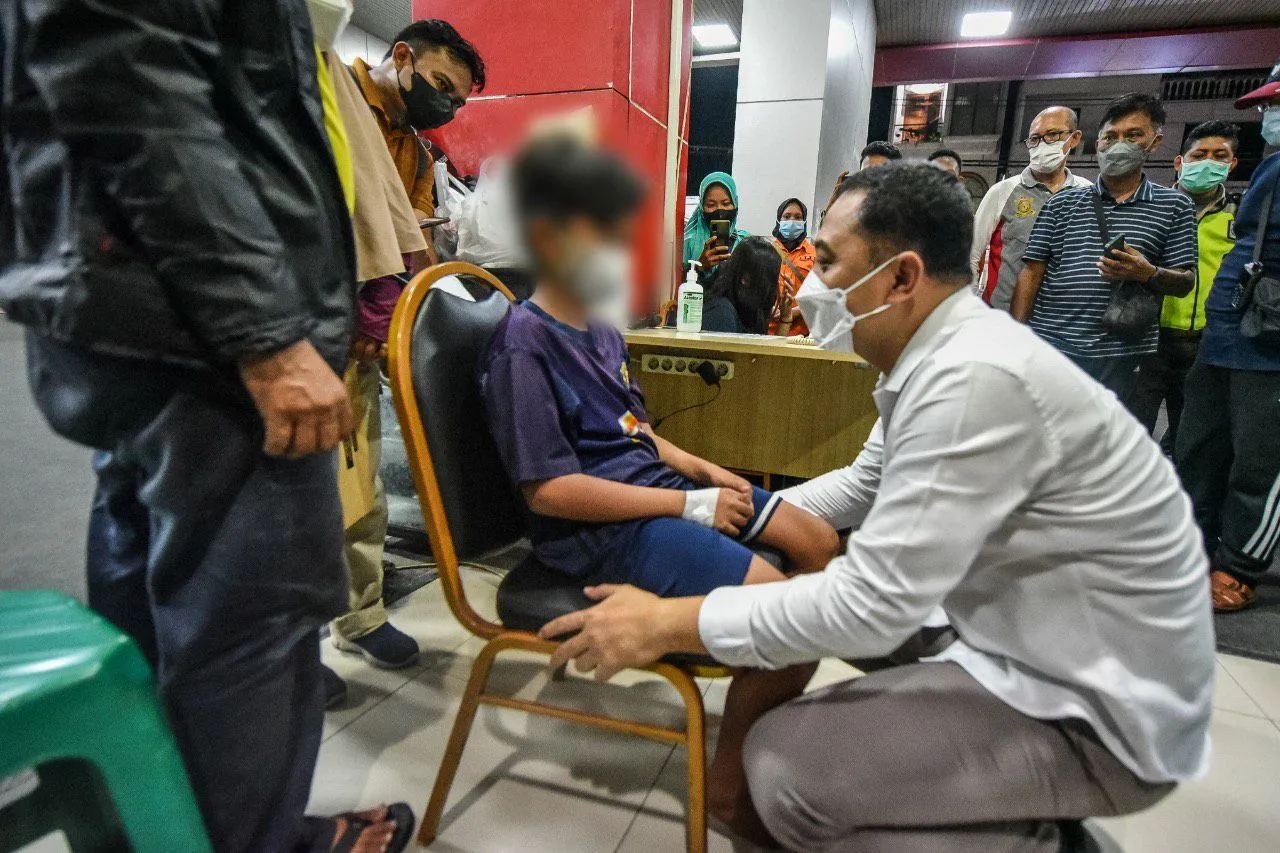 Pemkot Beri Pendampingan Trauma Healing 16 Korban Insiden Seluncuran KenPark