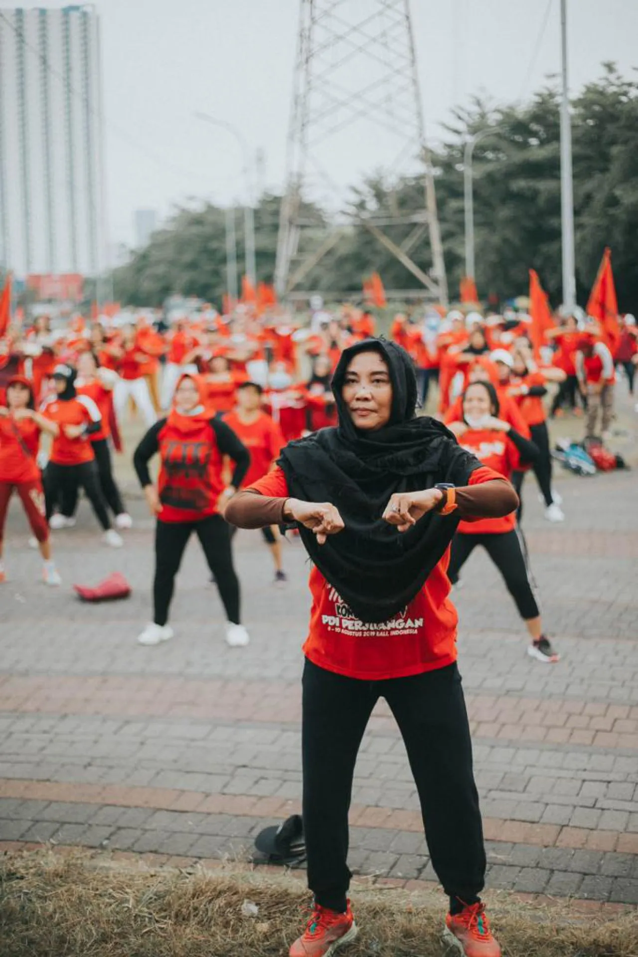 PDIP Surabaya Gelar Senam SICITA di 32 Titik Lokasi dan 3.300 Peserta