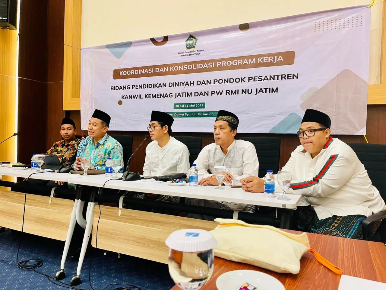 PW RMI NU Bersama Potren Kanwil Kemenag Jatim Deklarasi Pesantren Ramah Santri