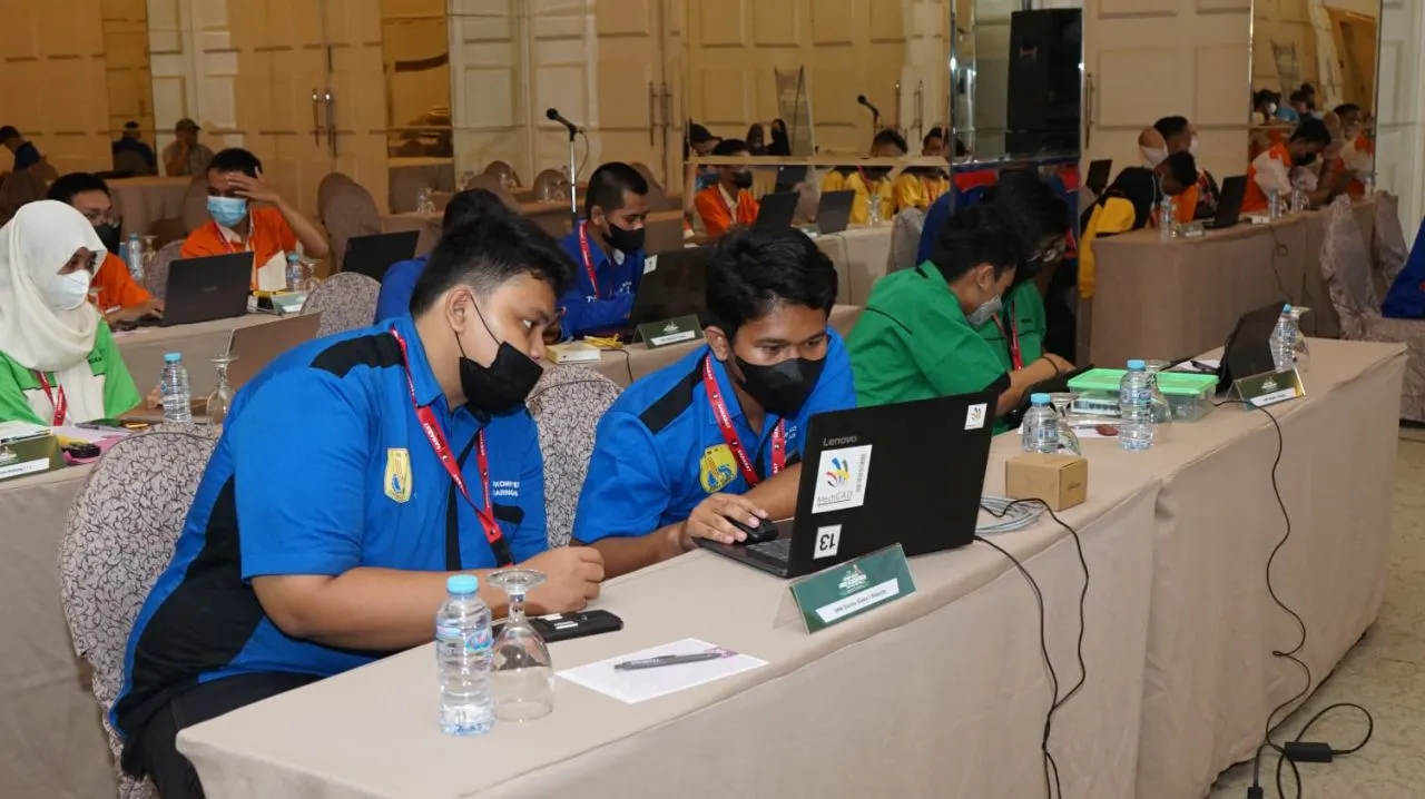 Relawan Ganjar Gelar Lomba Rakit Komputer Antar SMK Se Jatim