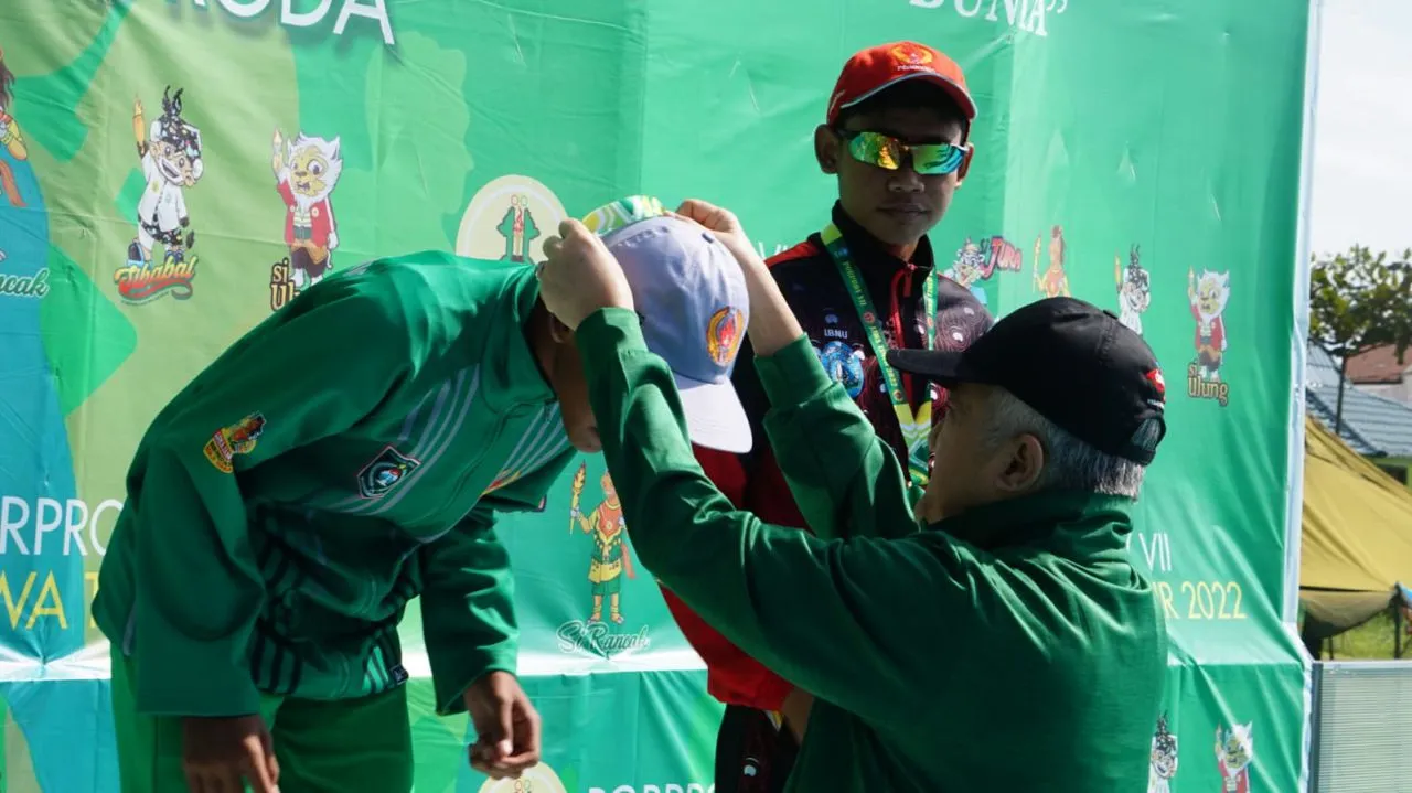 Sepatu Roda Surabaya Nomor 500 M Tanpa Medali Emas
