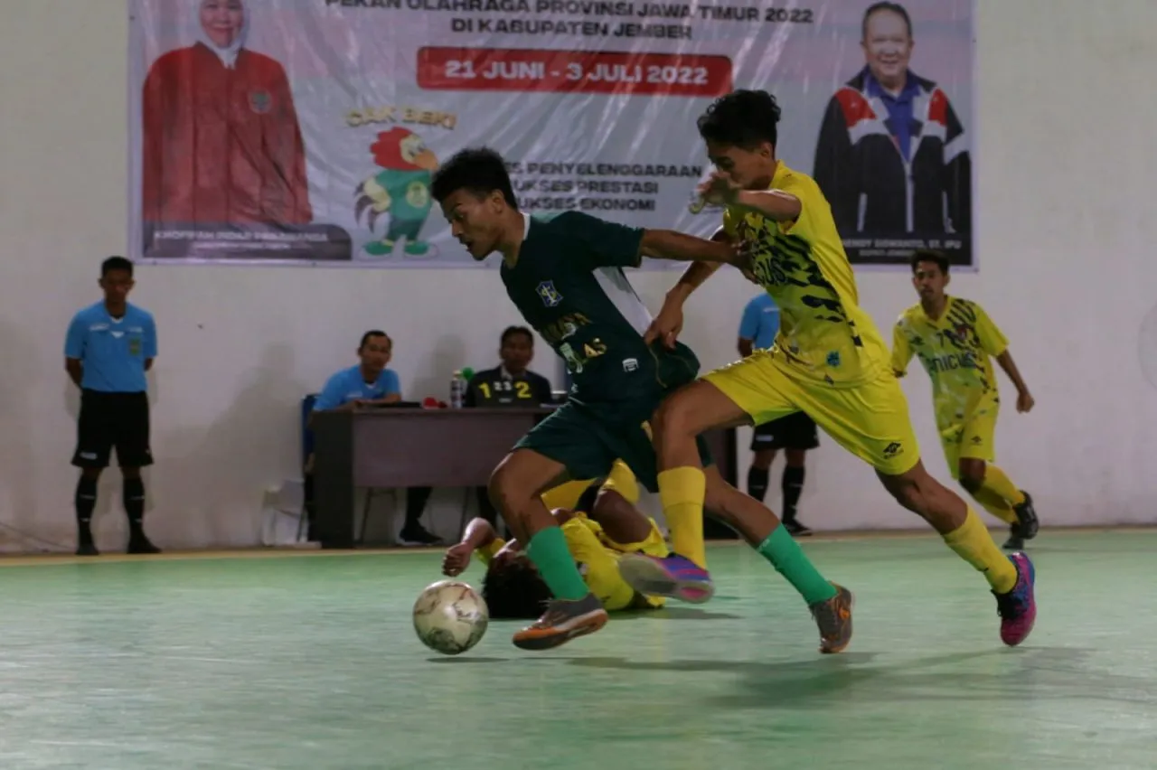 Menang 13 - 1 atas Magetan, Surabaya Lolos Semifinal Futsal