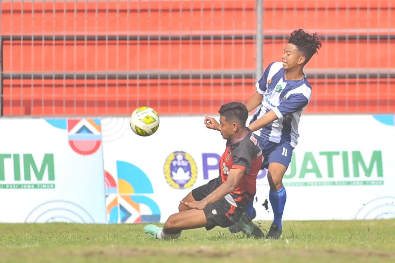 Sepak Bola Porpov Jatim 2022, Sidoarjo Kalah 0 - 1 Atas Banyuwangi