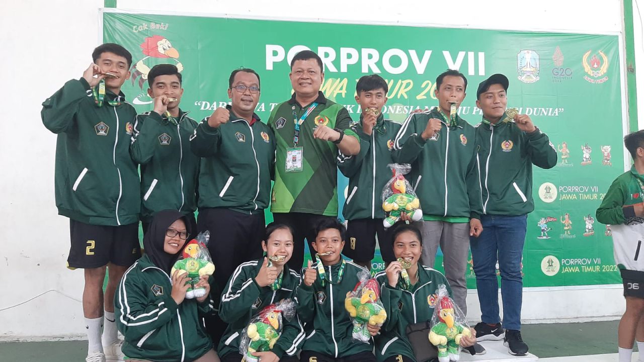 Kabupaten Blitar Juara Sepak Takraw Porpov VII