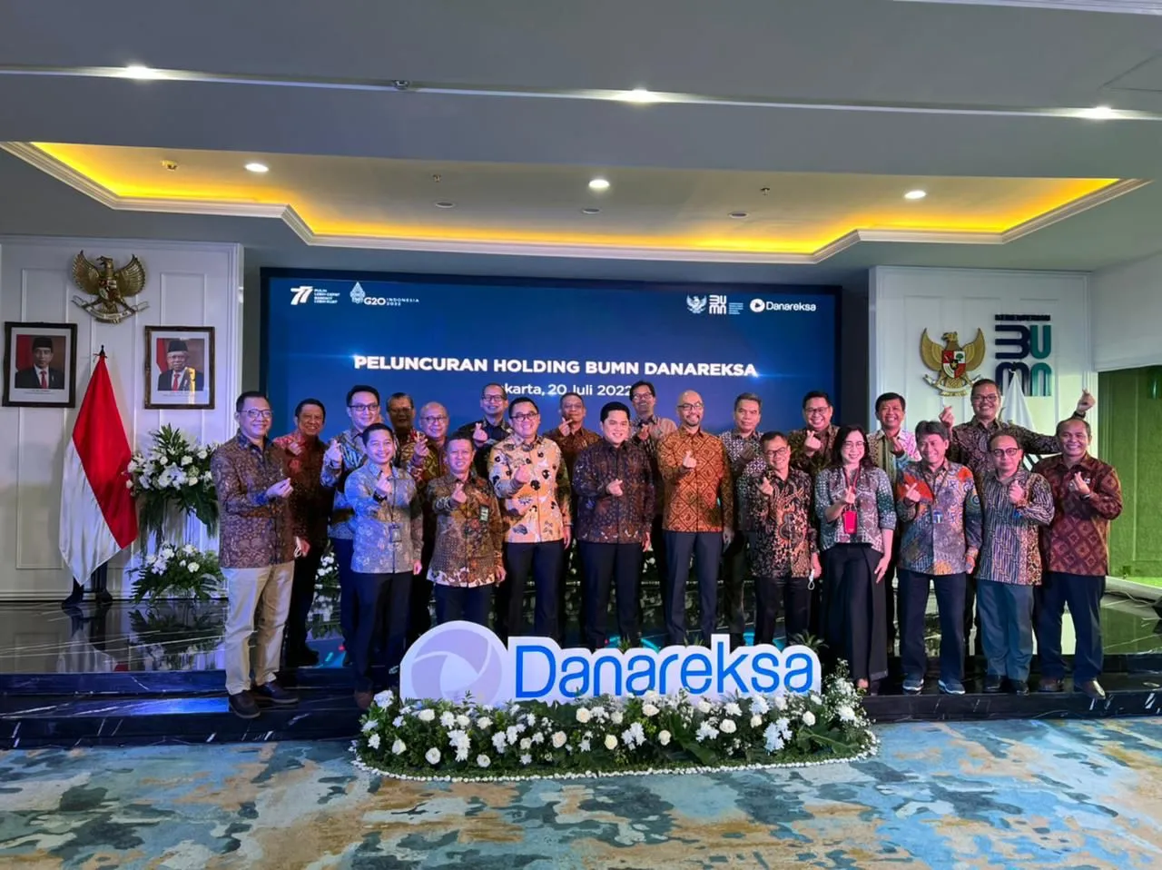 Kementrian BUMN Luncurkan Holding Danareksa, Ini 10 Anak Usahanya