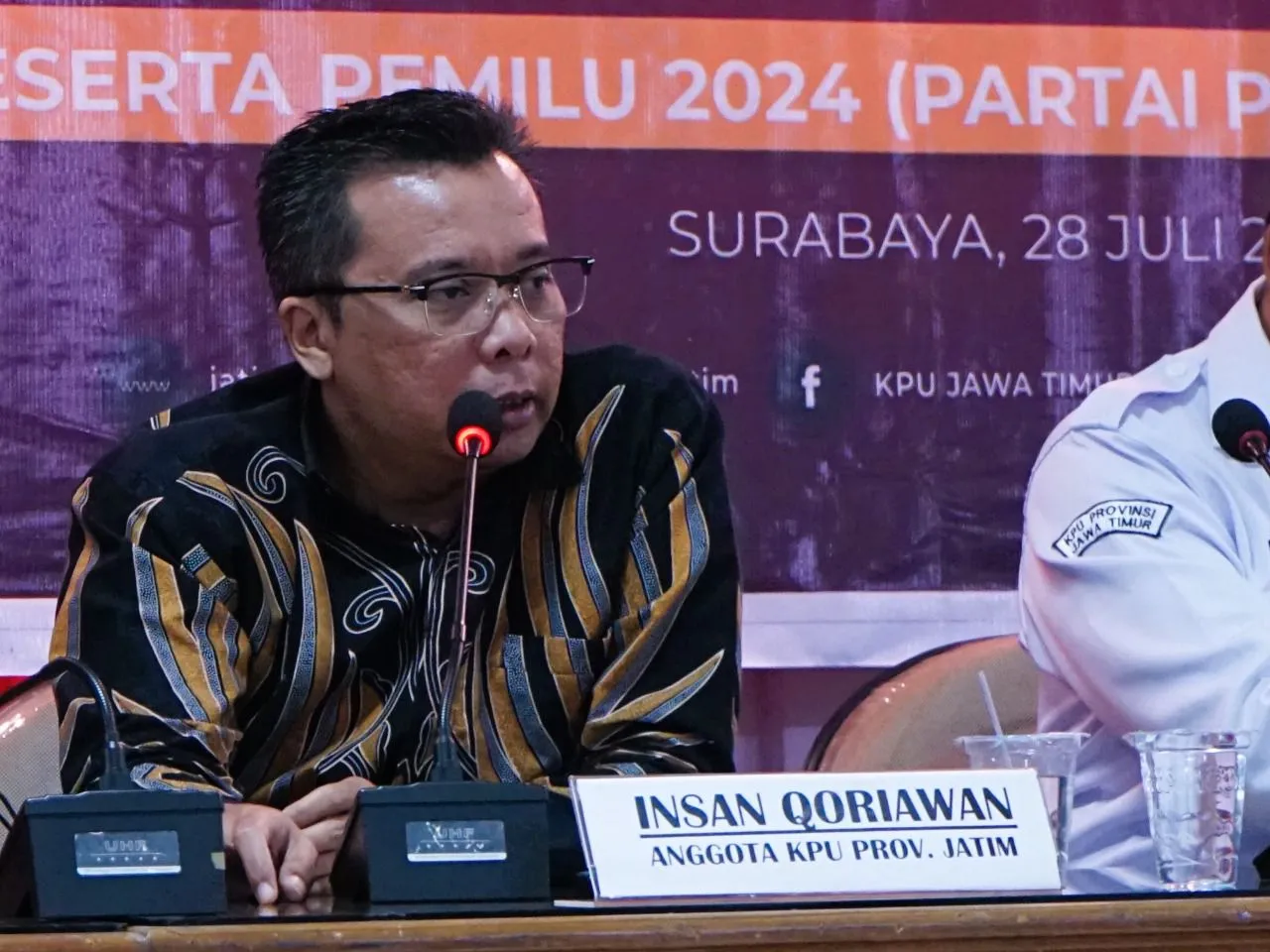 Jelang Tahapan Pemilu, KPU Jatim Gelar Sosalisasi PKPU di Setker